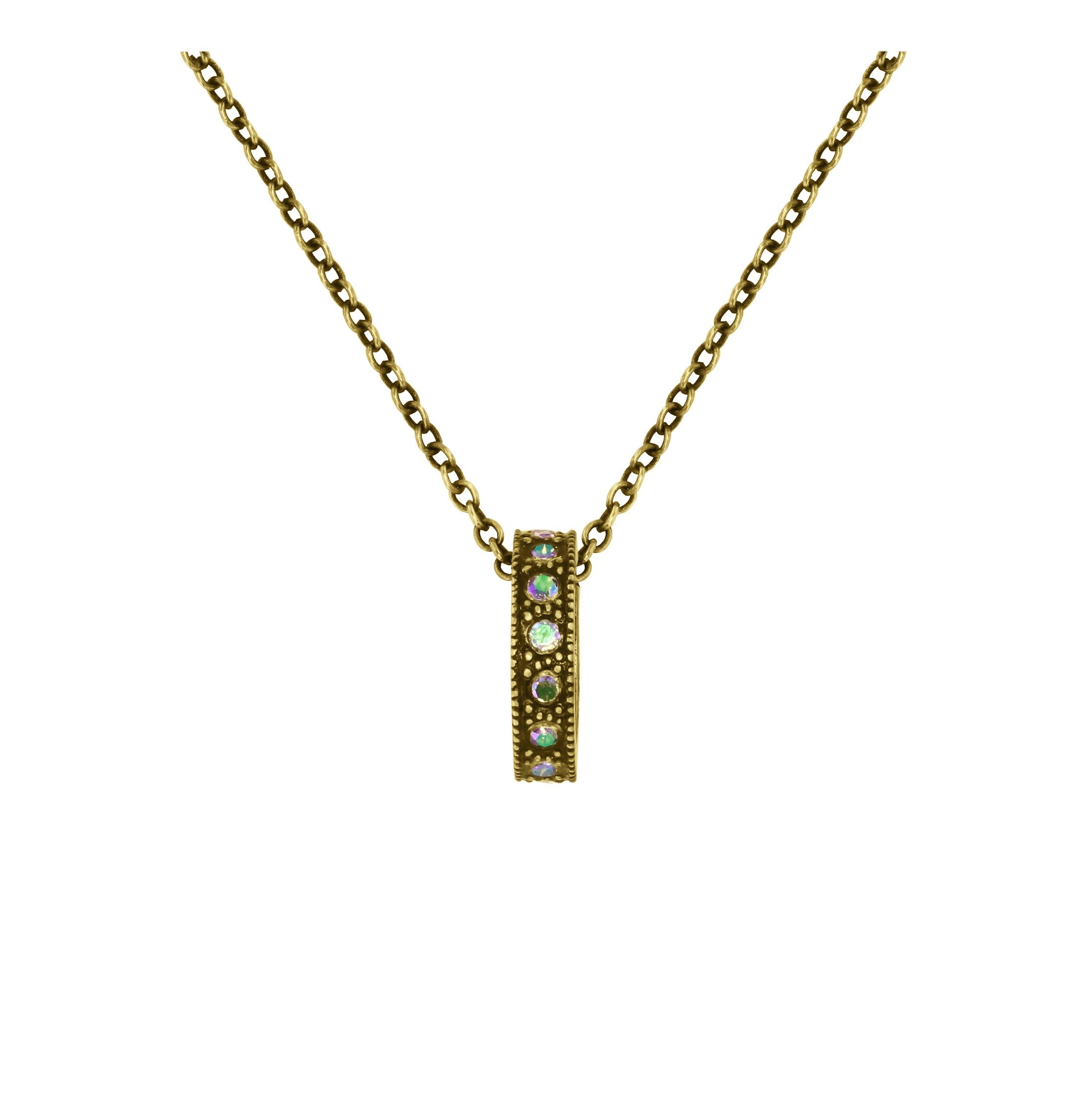image for Necklace Pendant Rings & Rhythm Brass  