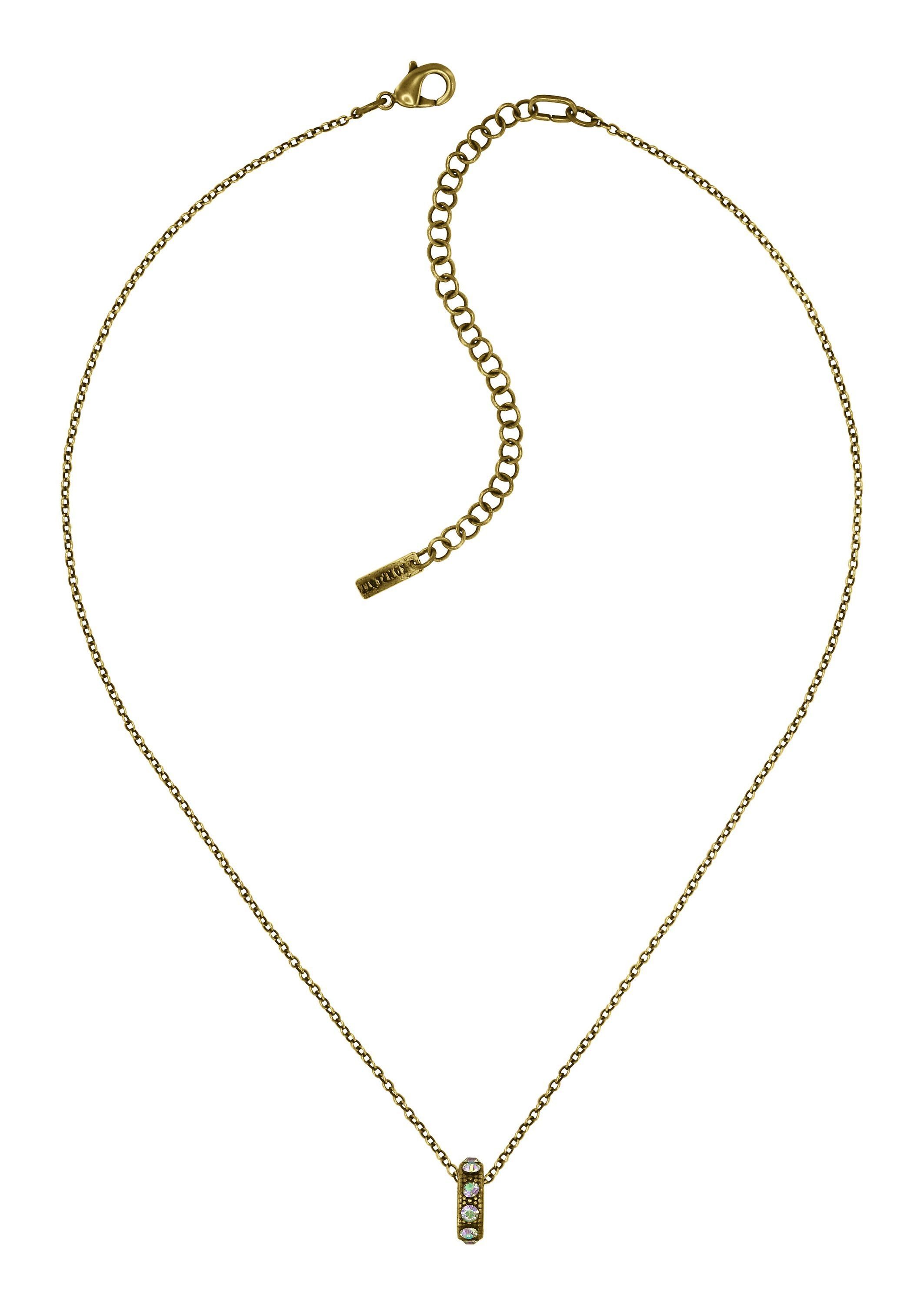 Bild für Halskette mit Anh&auml;nger Rings & Rhythm Messing  