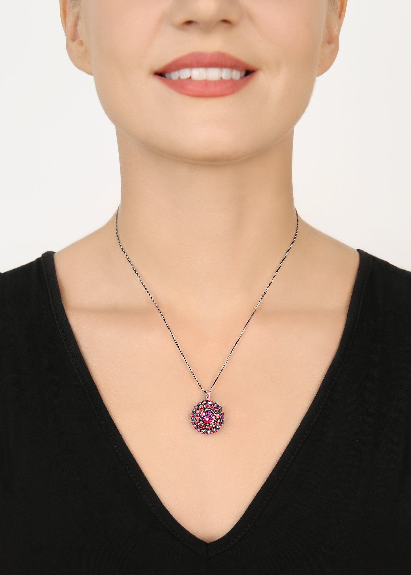 image pour Collier pendant Inside Out Rose  size S