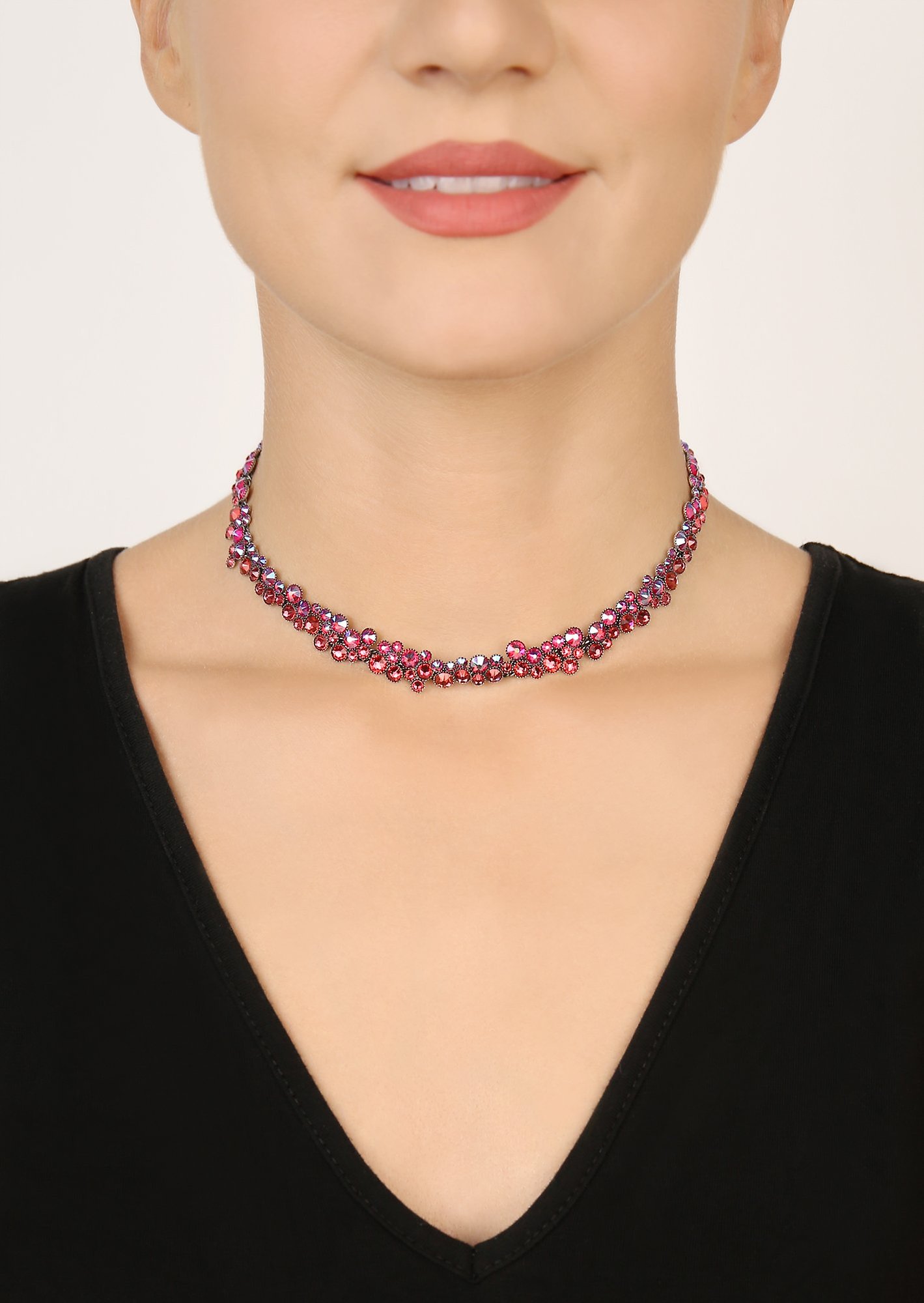 image for Necklace Inside Out Pink  