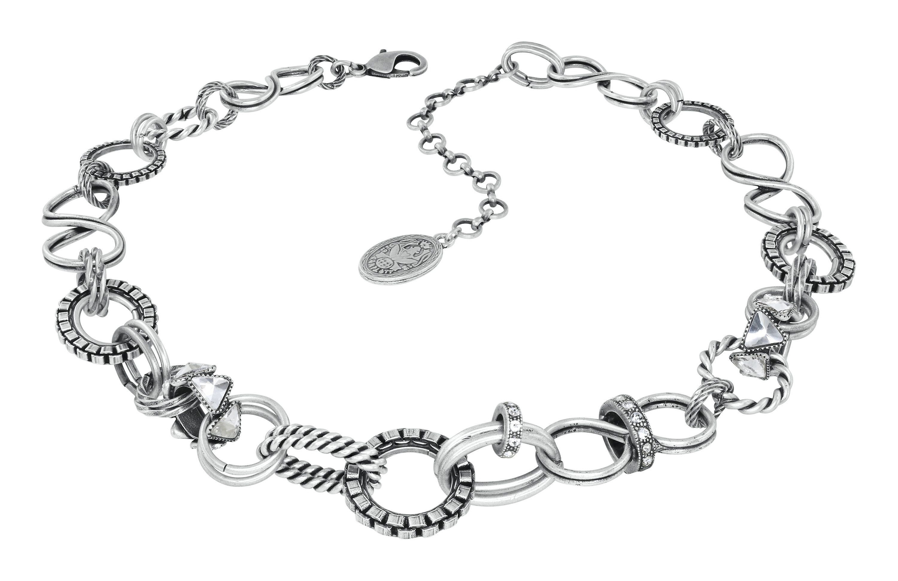 Bild für Halskette Rings & Rhythm Silber  