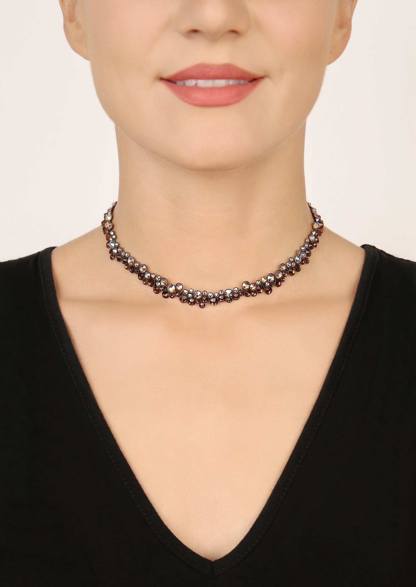 image pour Collier Inside Out Marron  