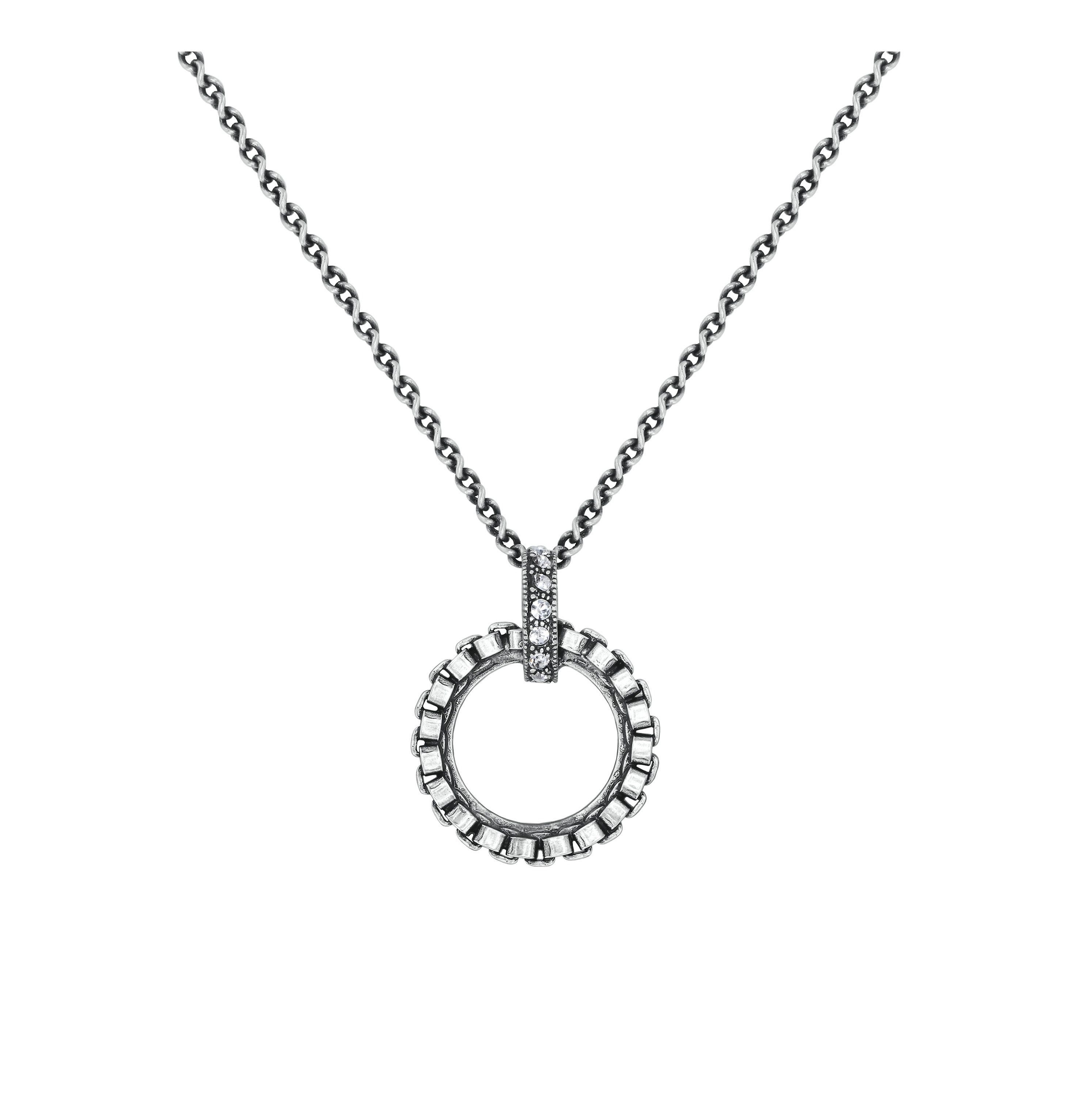 image pour Collier pendant Rings & Rhythm Argent  
