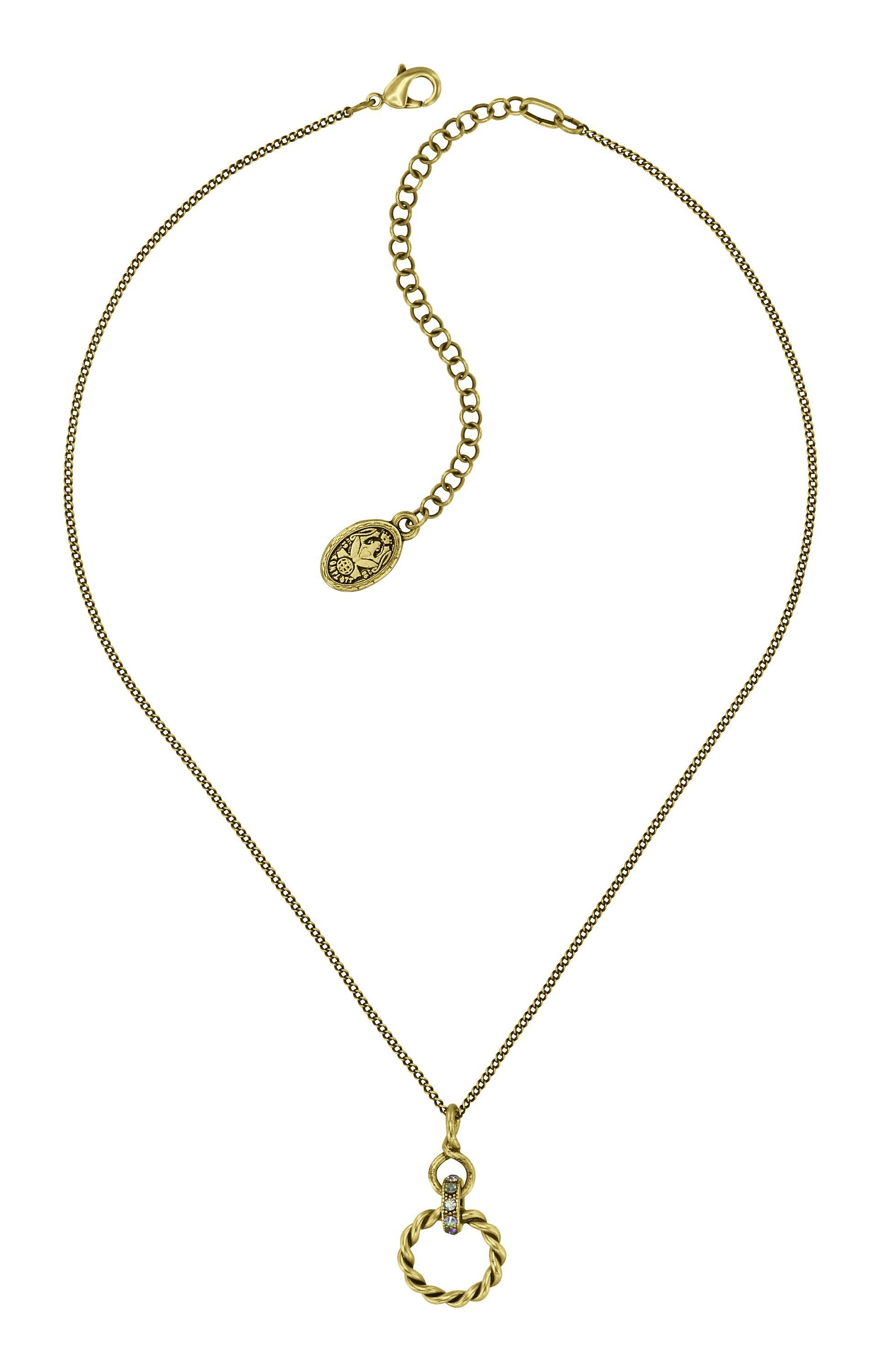 image for Necklace Pendant Rings & Rhythm Brass  
