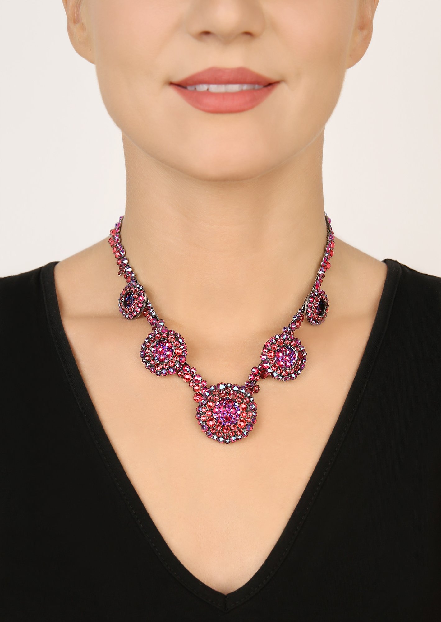 image pour Collier Inside Out Rose  size L,M,S