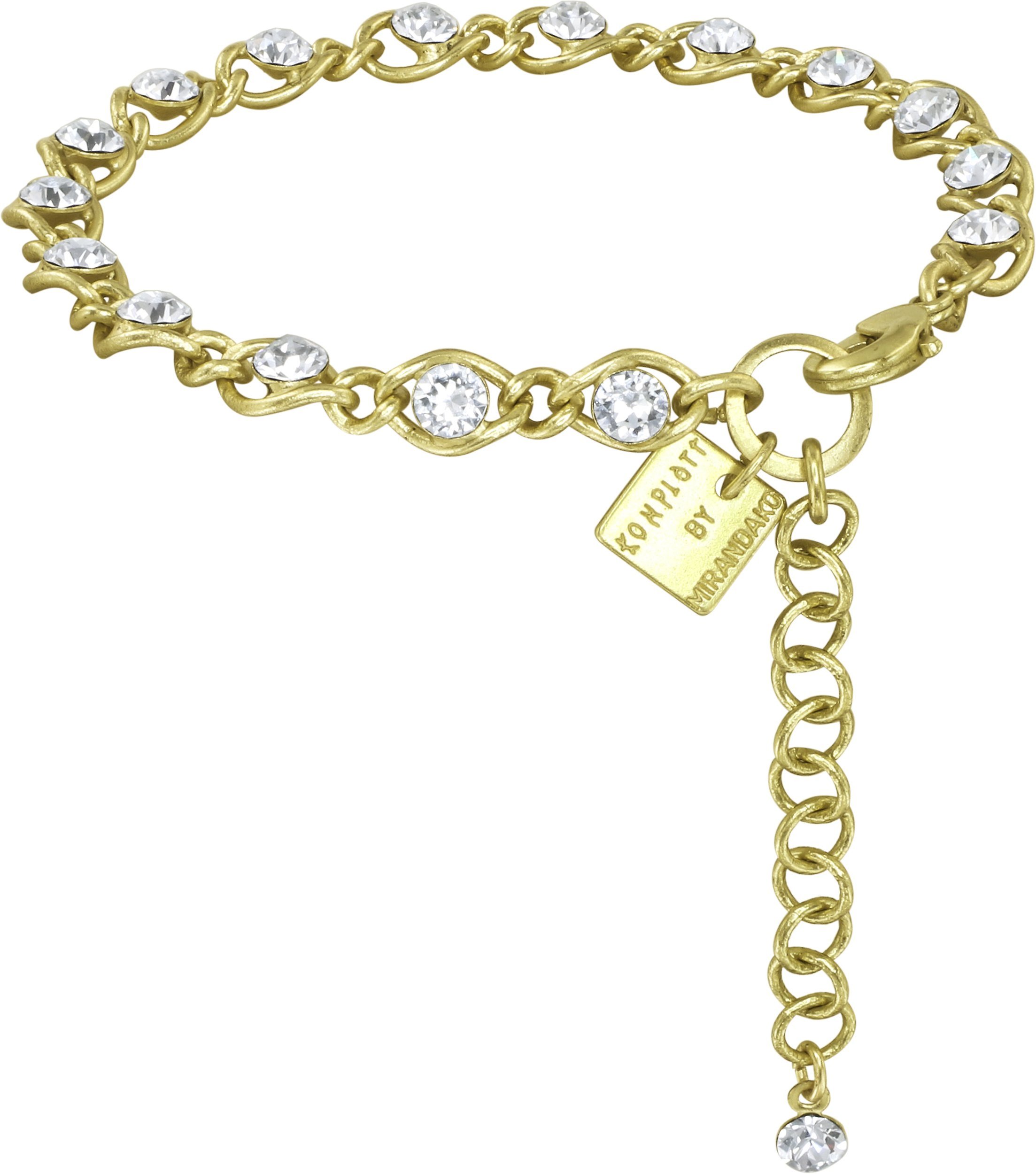 Bild für Armband Magic Fireball weiß Kristall Classic Size (21mm Ø)