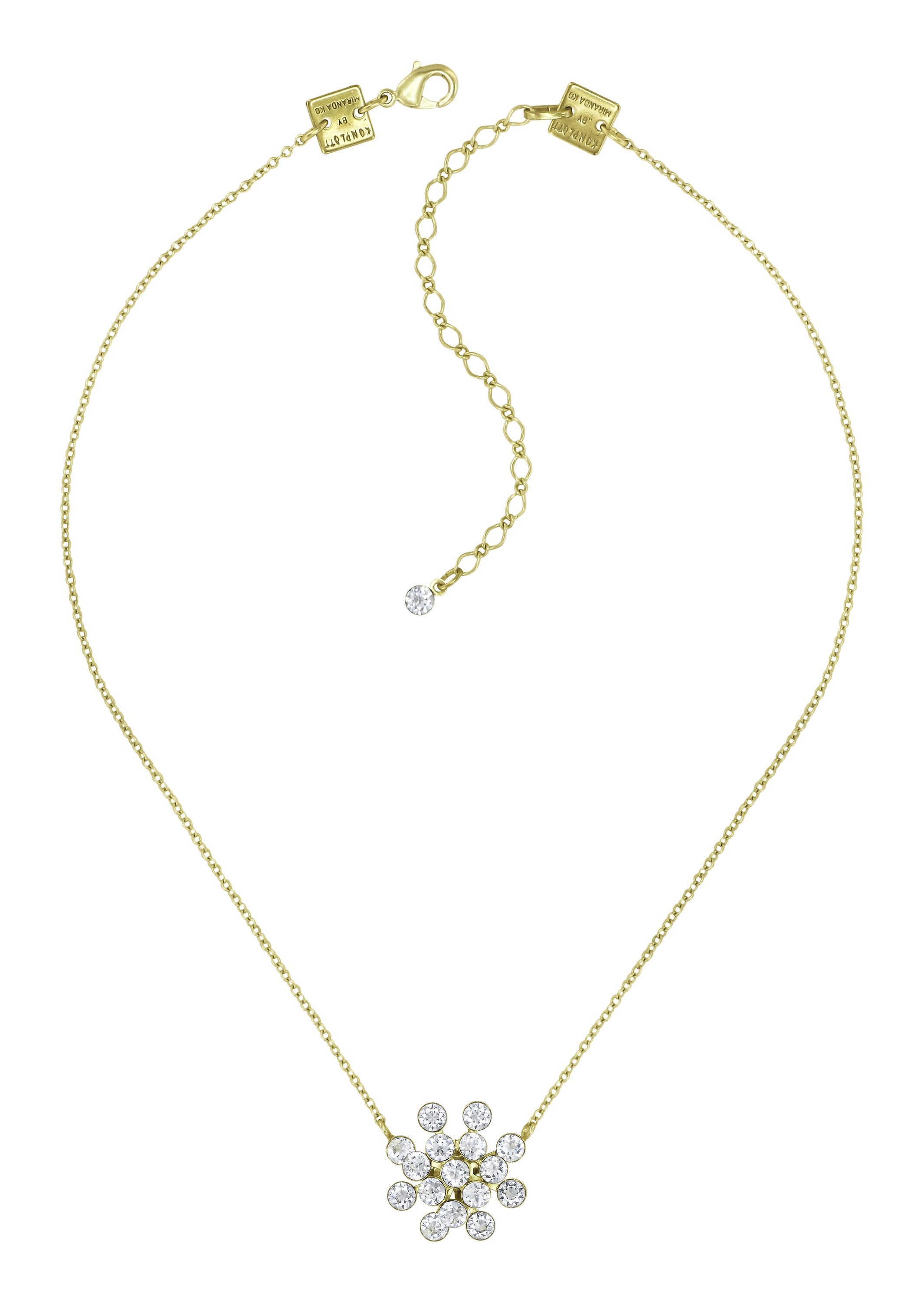 image pour Collier pendant Magic Fireball Blanc crystal Classic Size (21mm Ø)