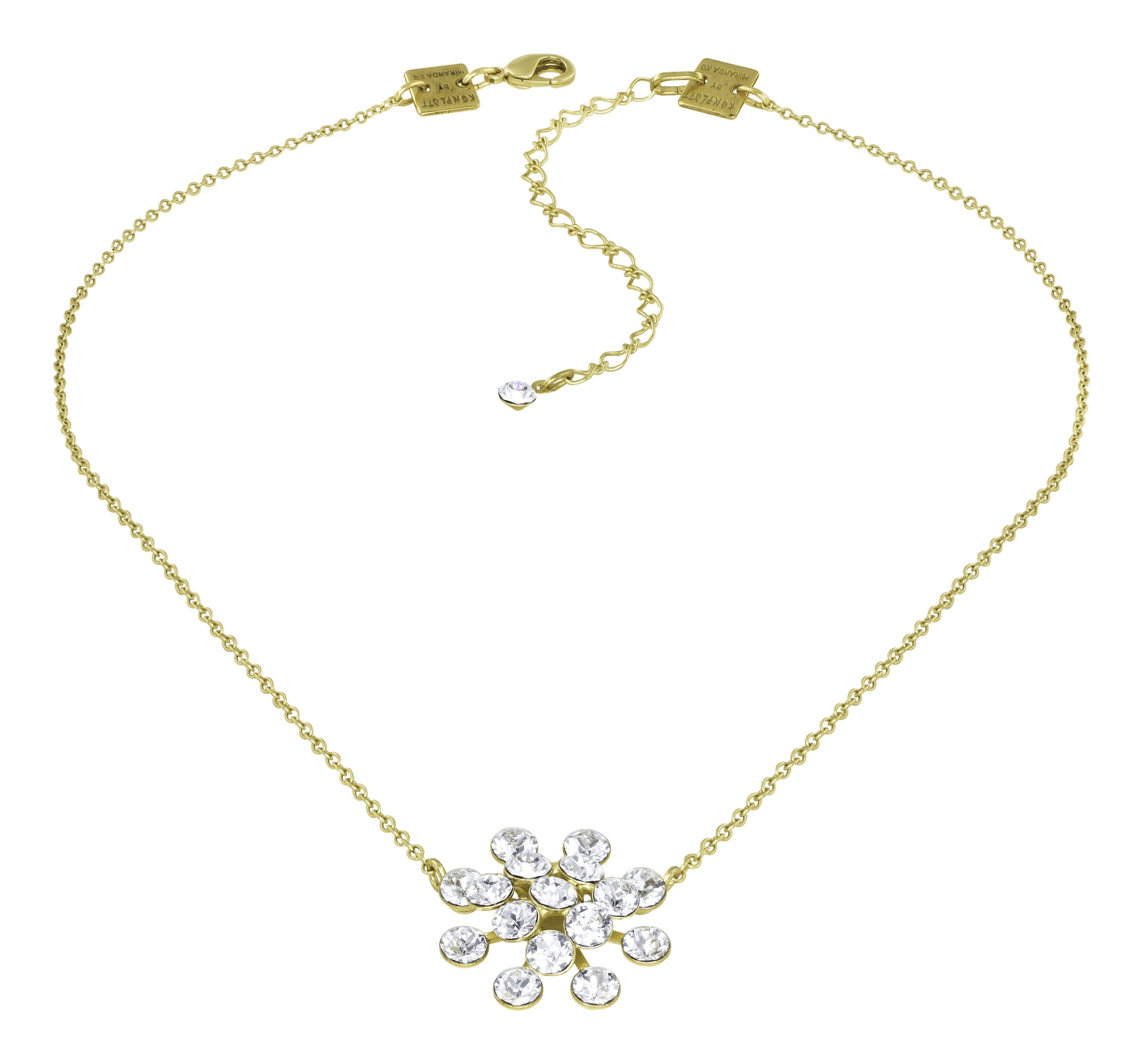 image pour Collier pendant Magic Fireball Blanc crystal Classic Size (21mm Ø)