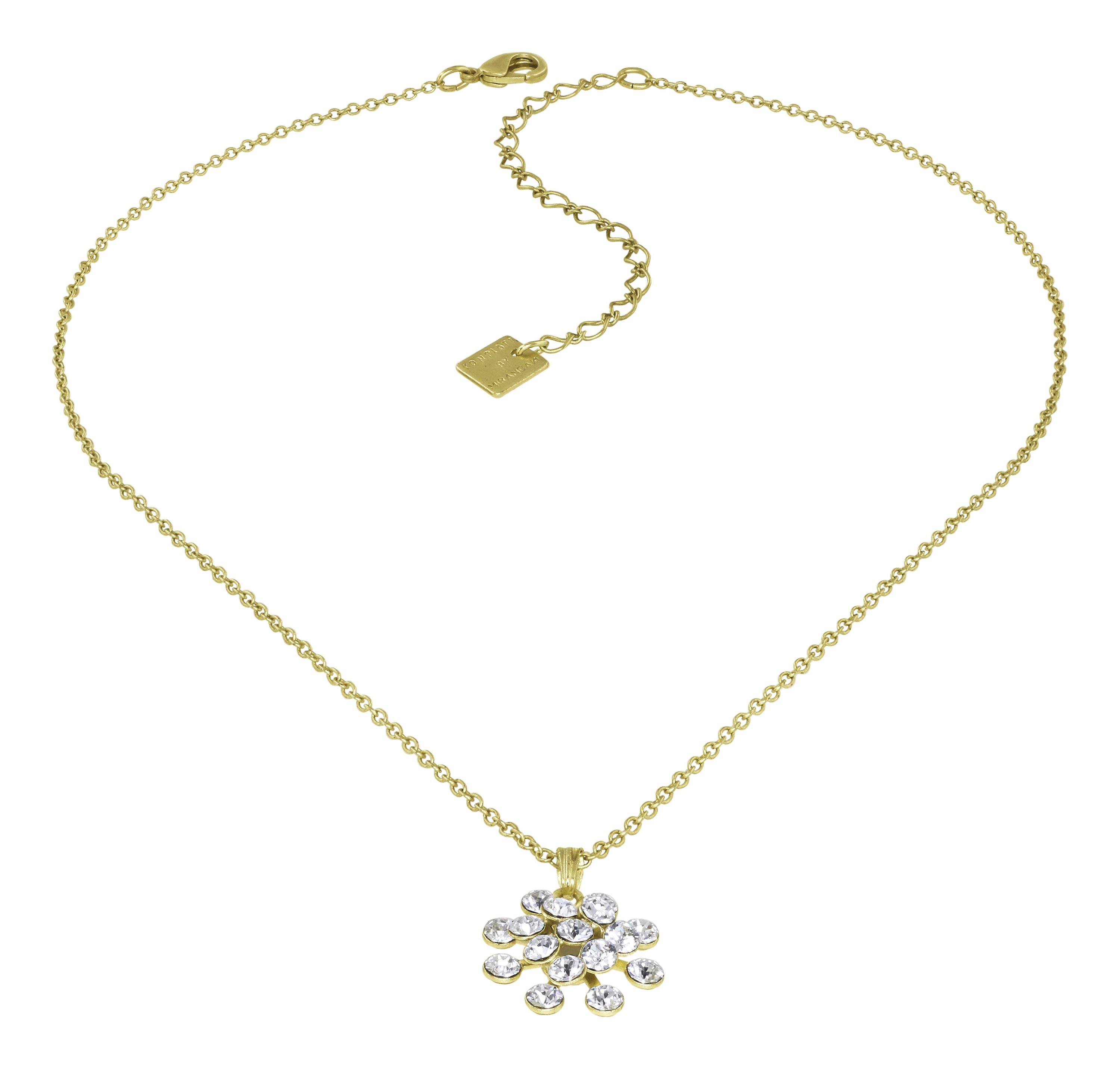 image pour Collier pendant Magic Fireball Blanc crystal mini