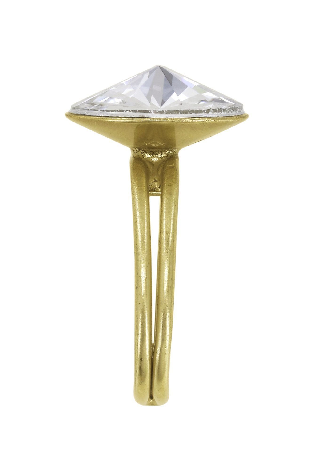 image for Ring Rivoli White crystal 14mm