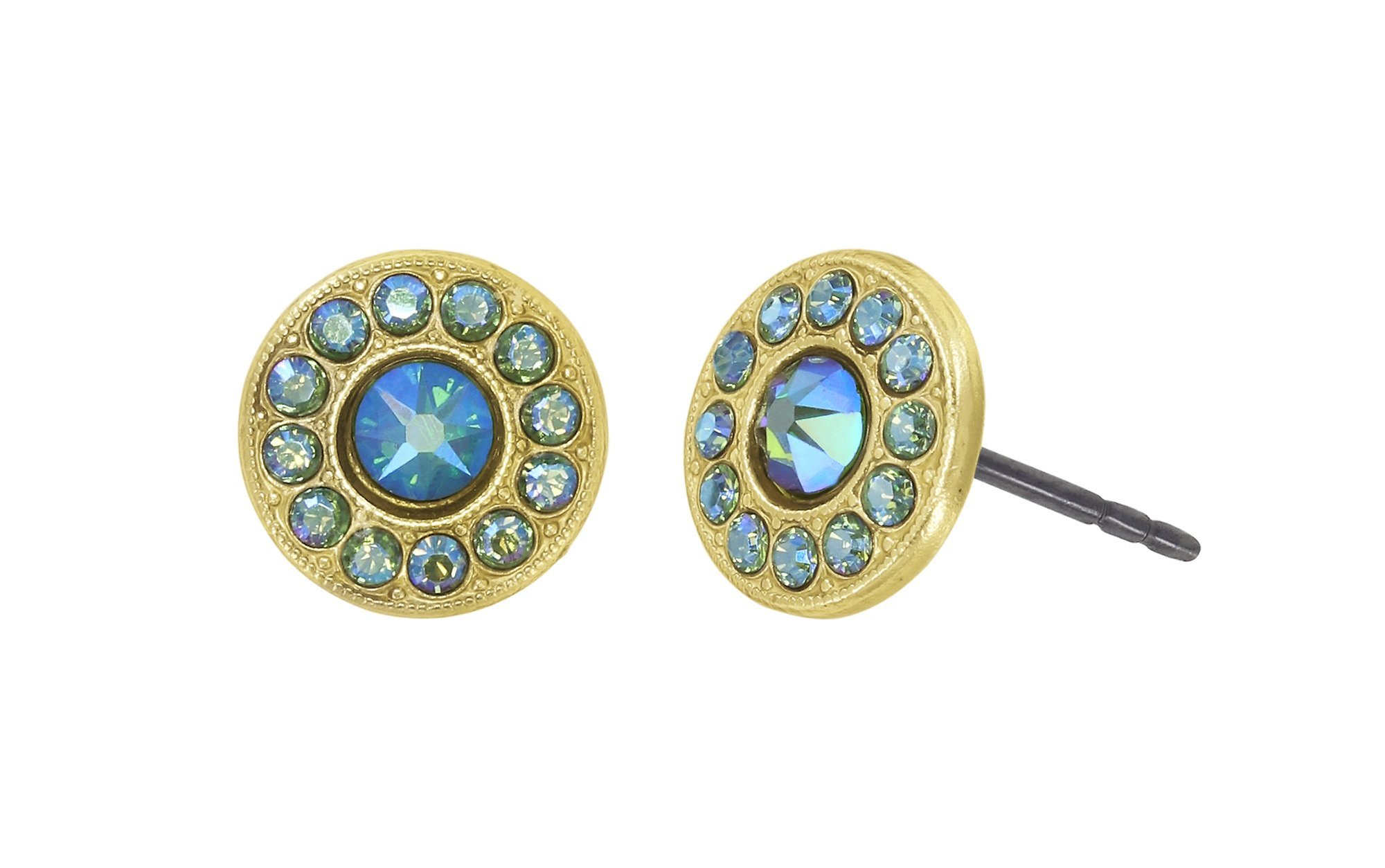 image for Earring Stud Spell on You Green erinite shimmer 