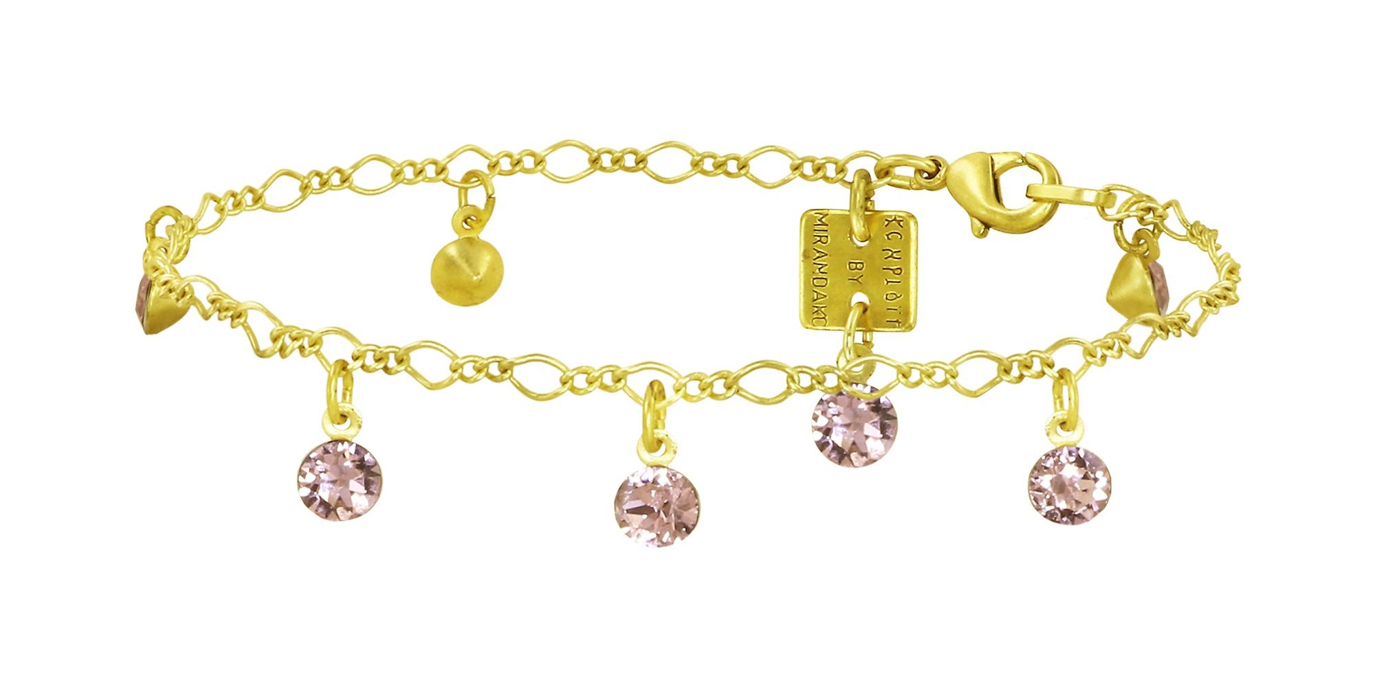 image pour Bracelet Tutui Collection Rose vintage rose 