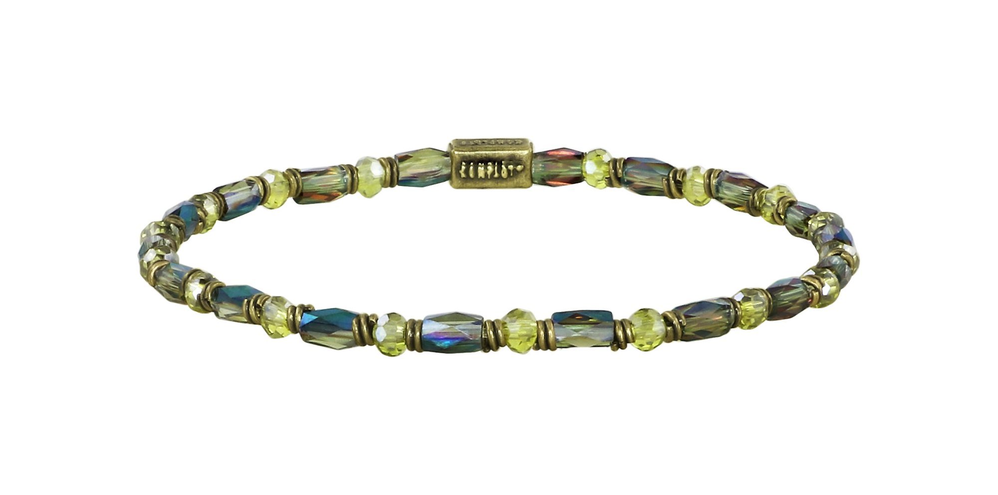 Bild für Armband elastisch Petit Glamour d´Afrique Grün  