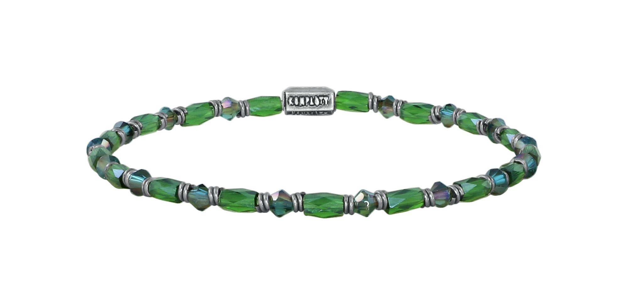 Bild für Armband elastisch Petit Glamour d´Afrique Dunkelgrün  