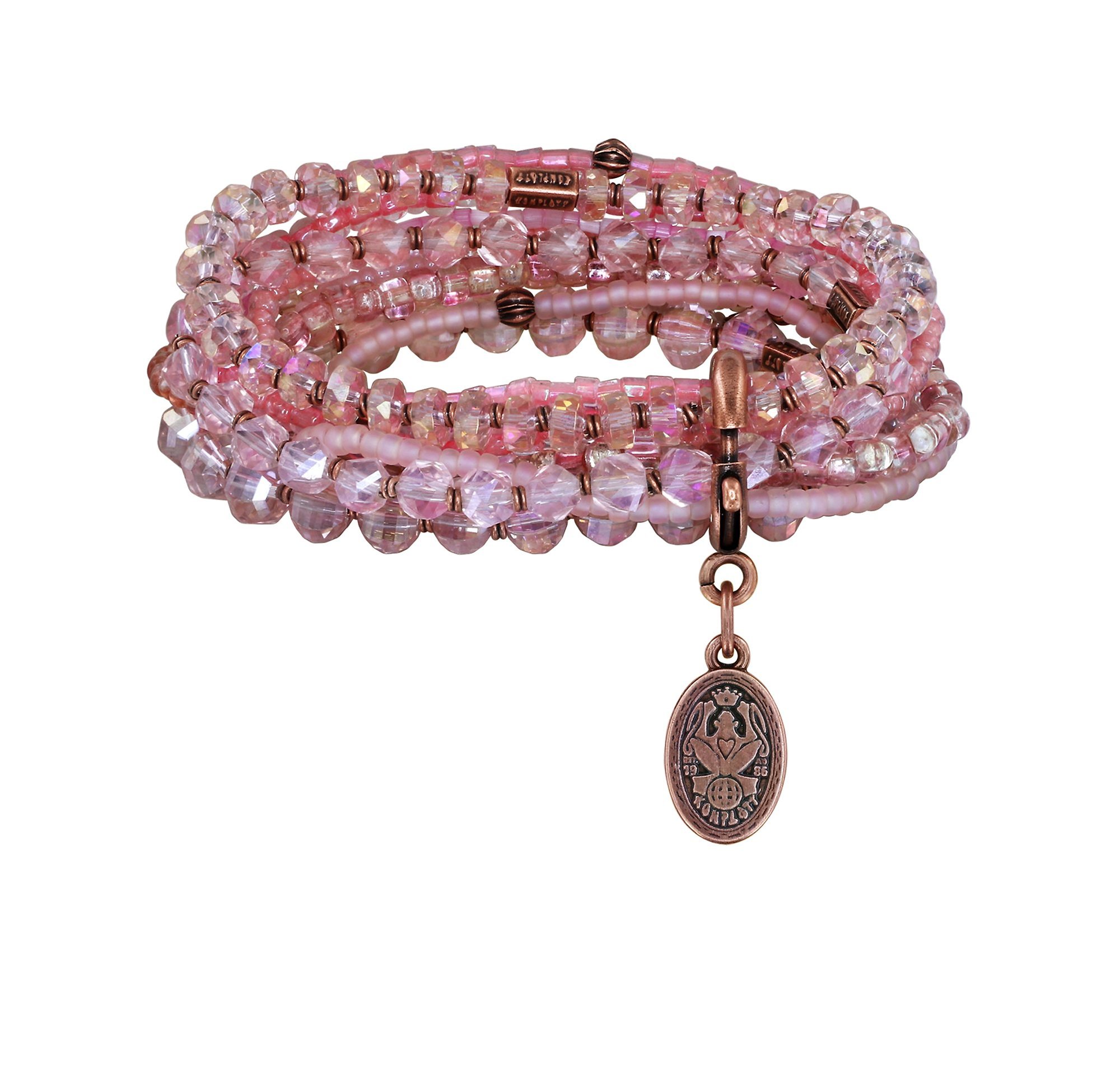 Bild für Armband elastisch Petit Glamour d´Afrique Beige  