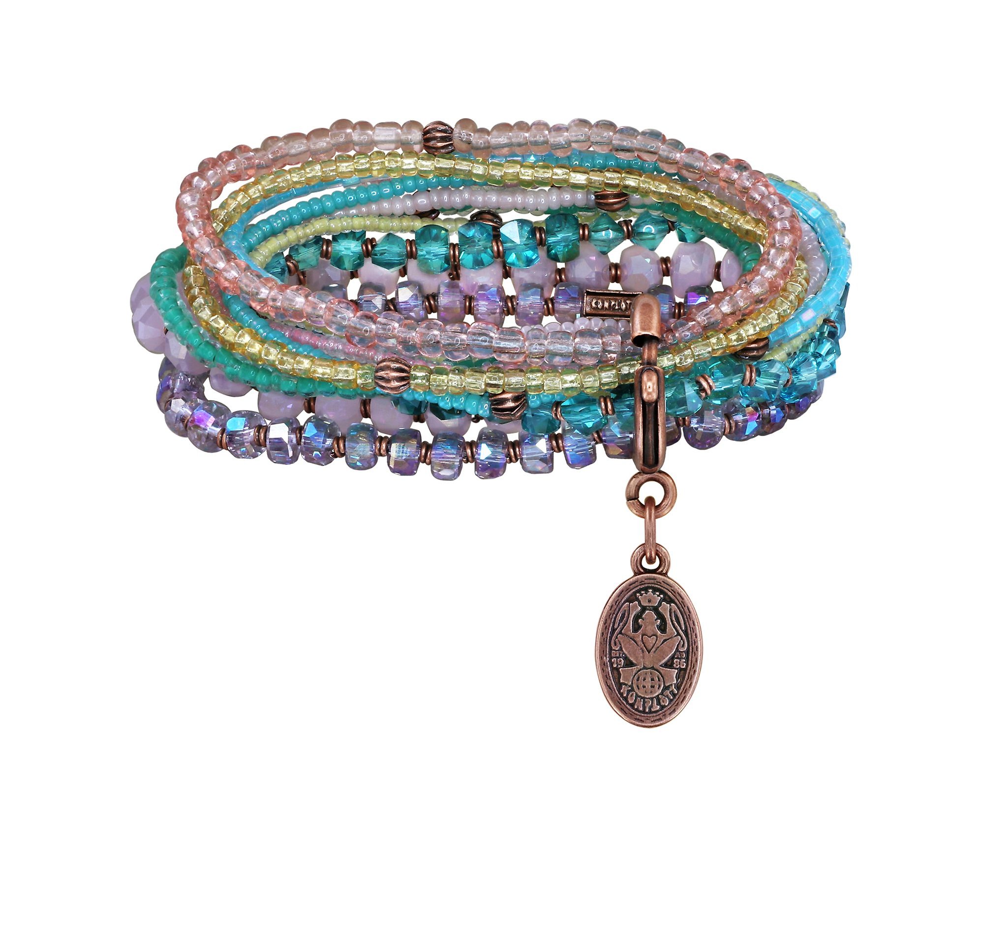 image pour Bracelet élastique Petit Glamour d´Afrique Multi  