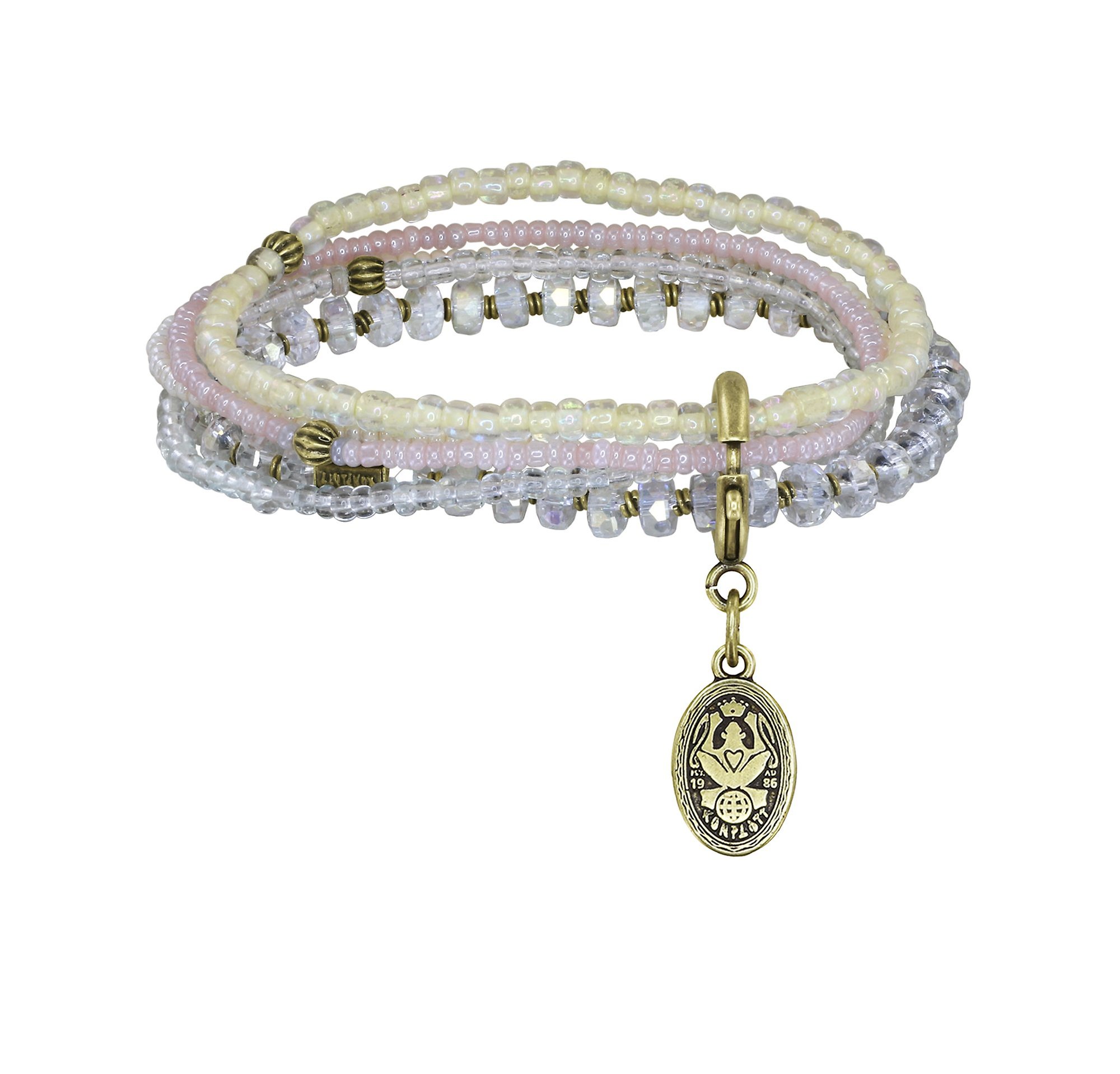 image for Bracelet Elastic Petit Glamour d´Afrique White  