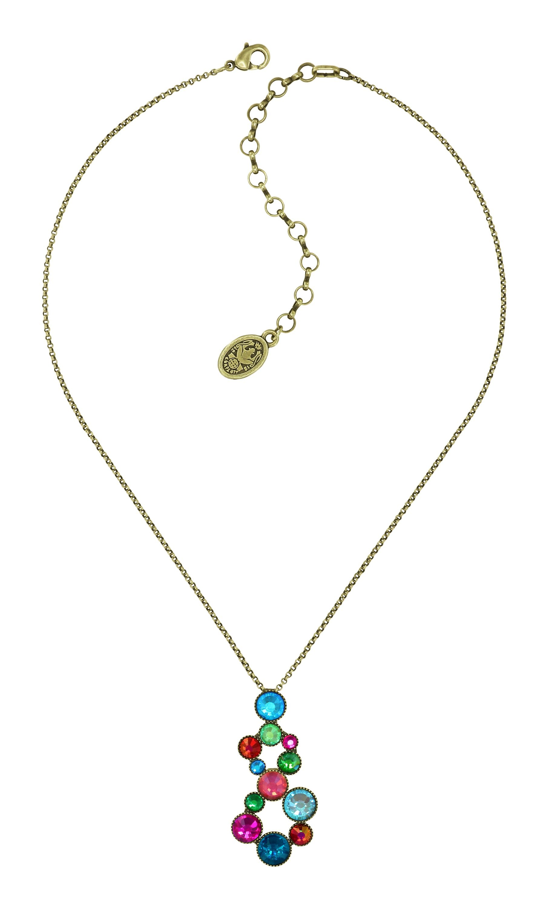 image for Necklace Pendant Shopping Drops Multi  