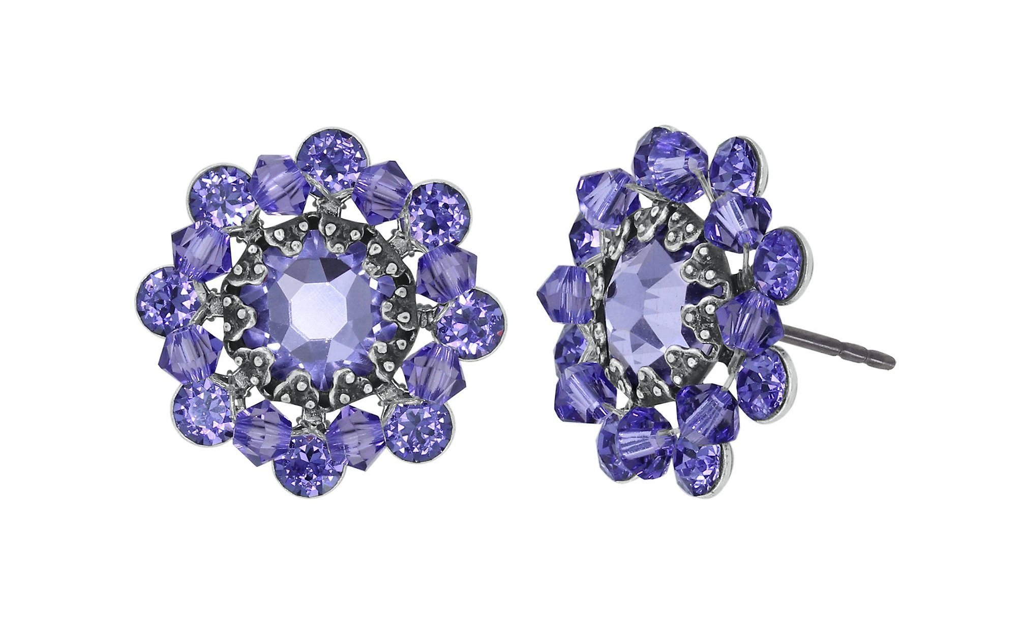 image for Earring stud Dutchess Lila  