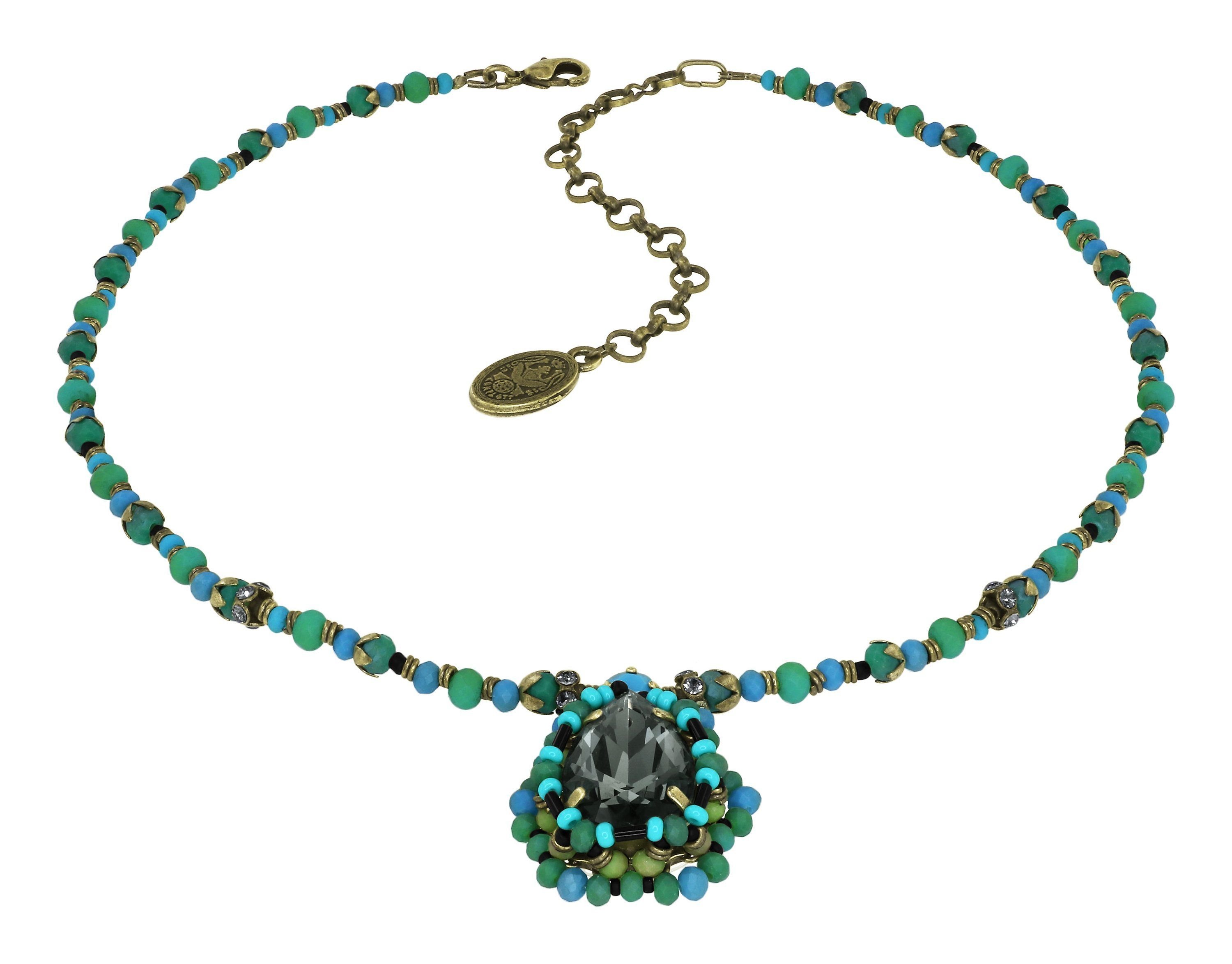 image for Necklace Beat of the Beads Green  