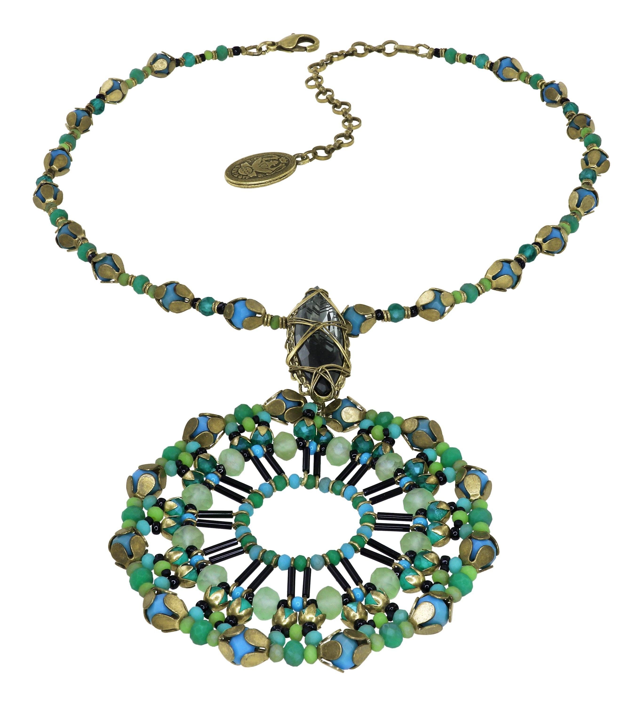 image pour Collier Beat of the Beads Vert  