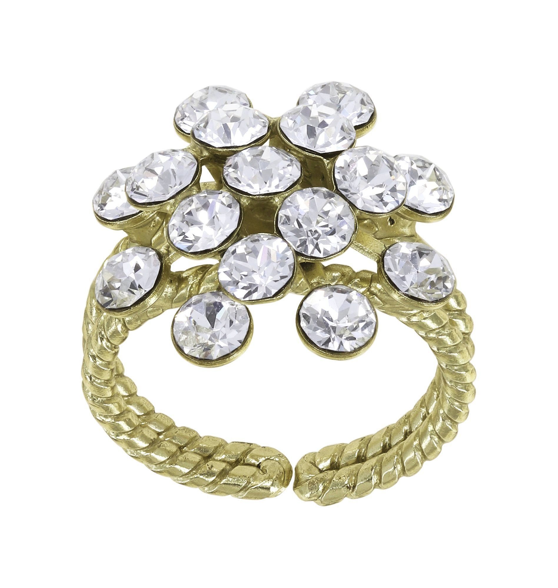 image for Ring Magic Fireball White crystal Classic Size (21mm Ø)