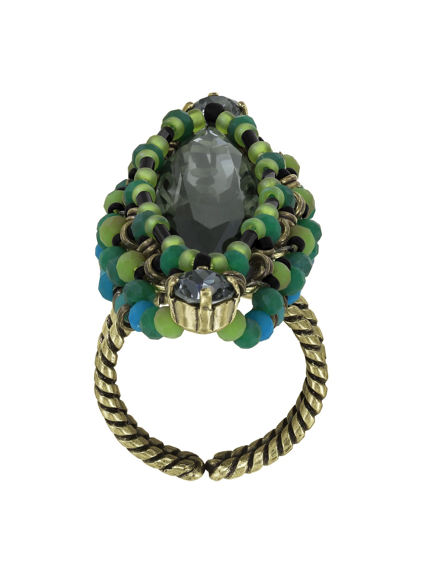 Bild für Ring Beat of the Beads Grün  