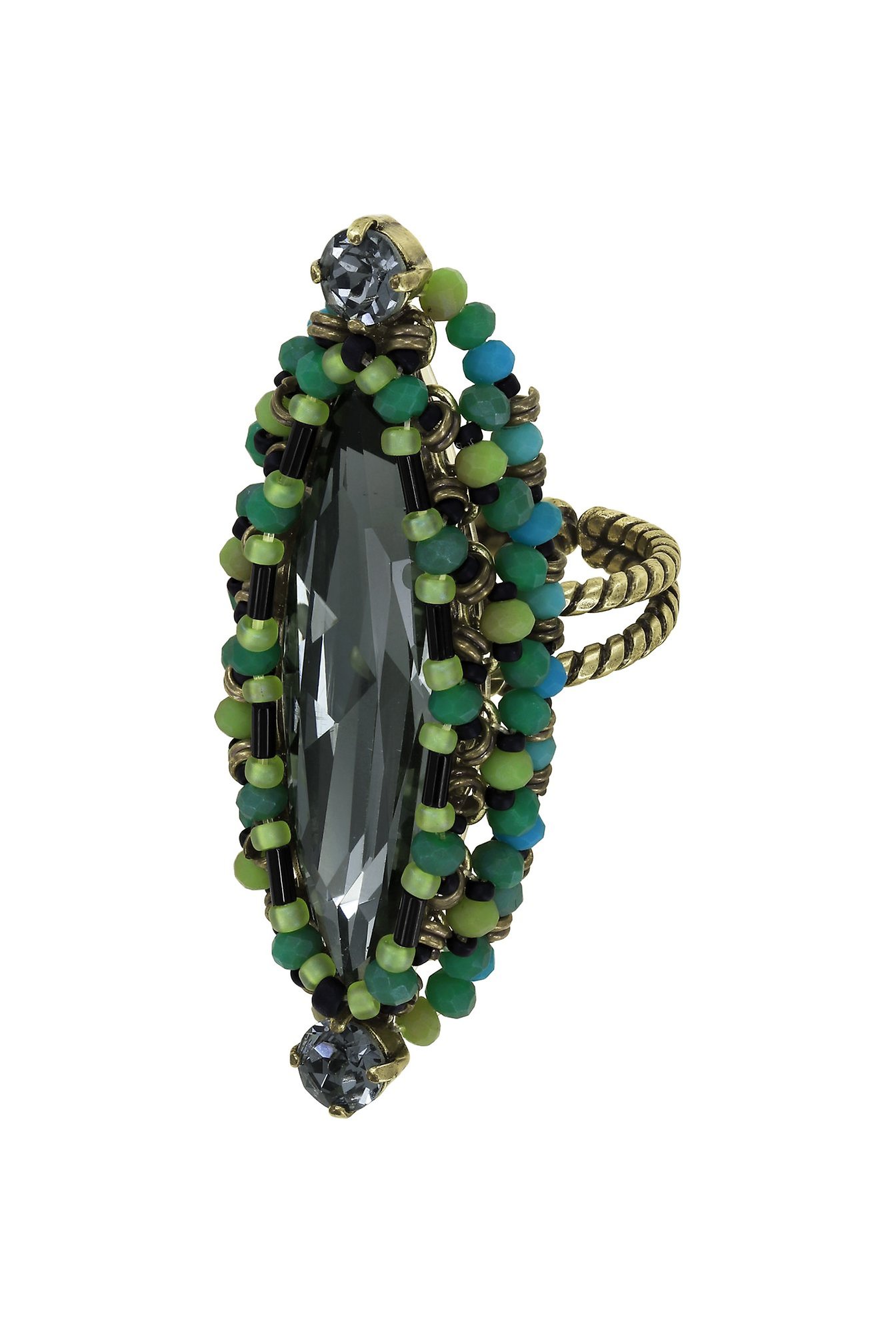 Bild für Ring Beat of the Beads Grün  