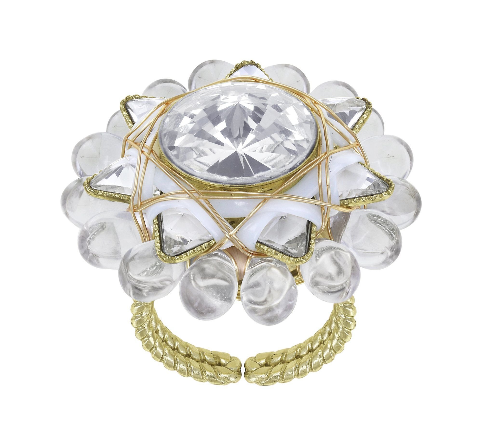 image pour Anneau Kaleidotropical Blanc  