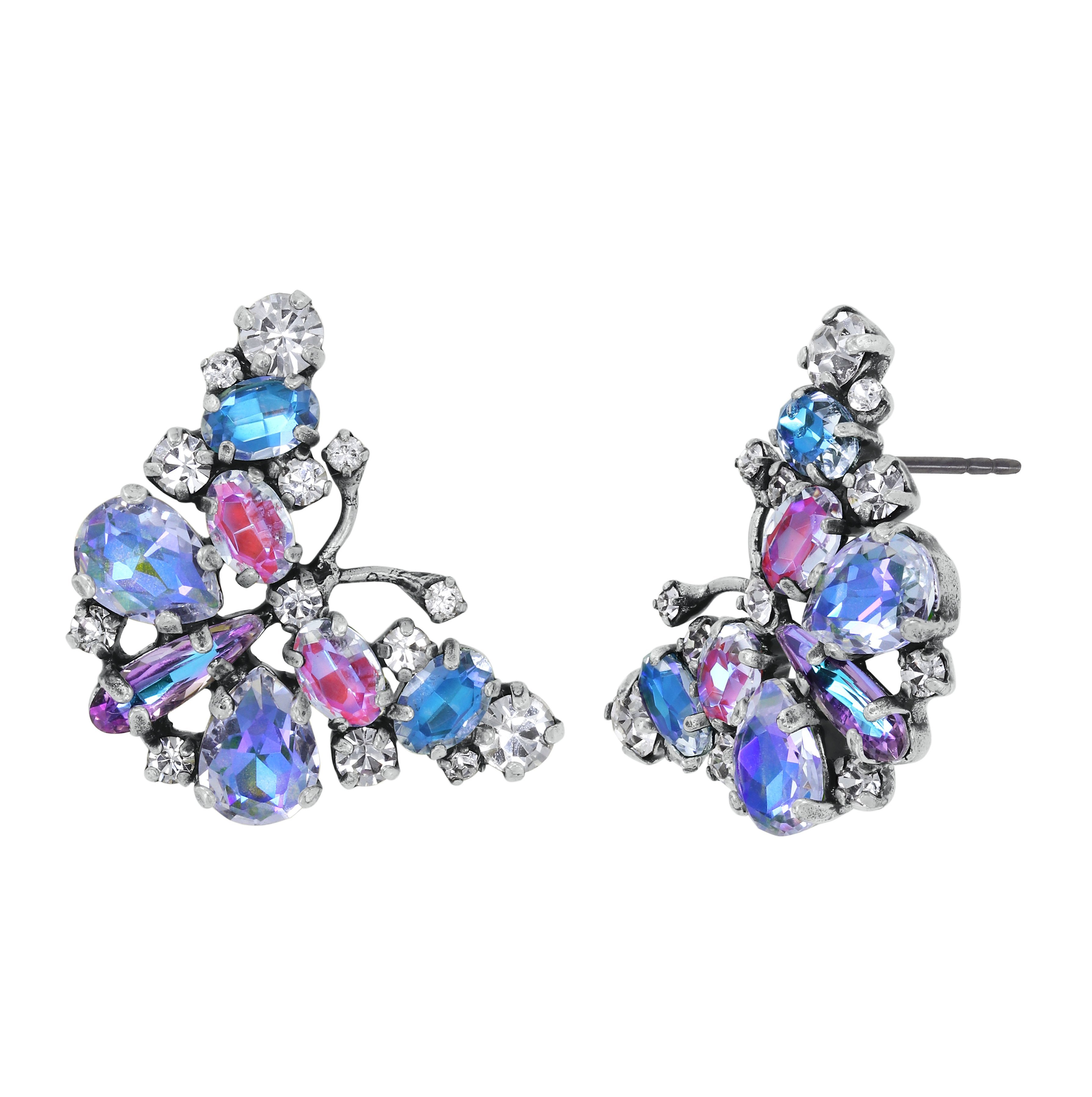 image pour Clou d'oreille Butterfly Dance Multi Pastel  size M