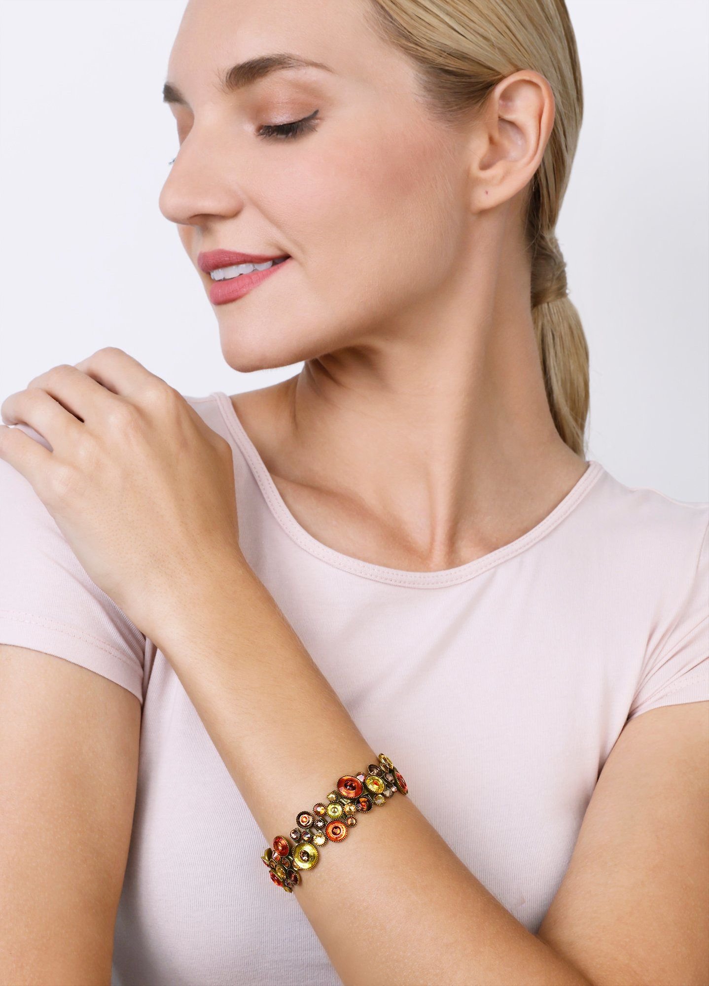 image pour Bracelet Donutissima Orange / Jaune  