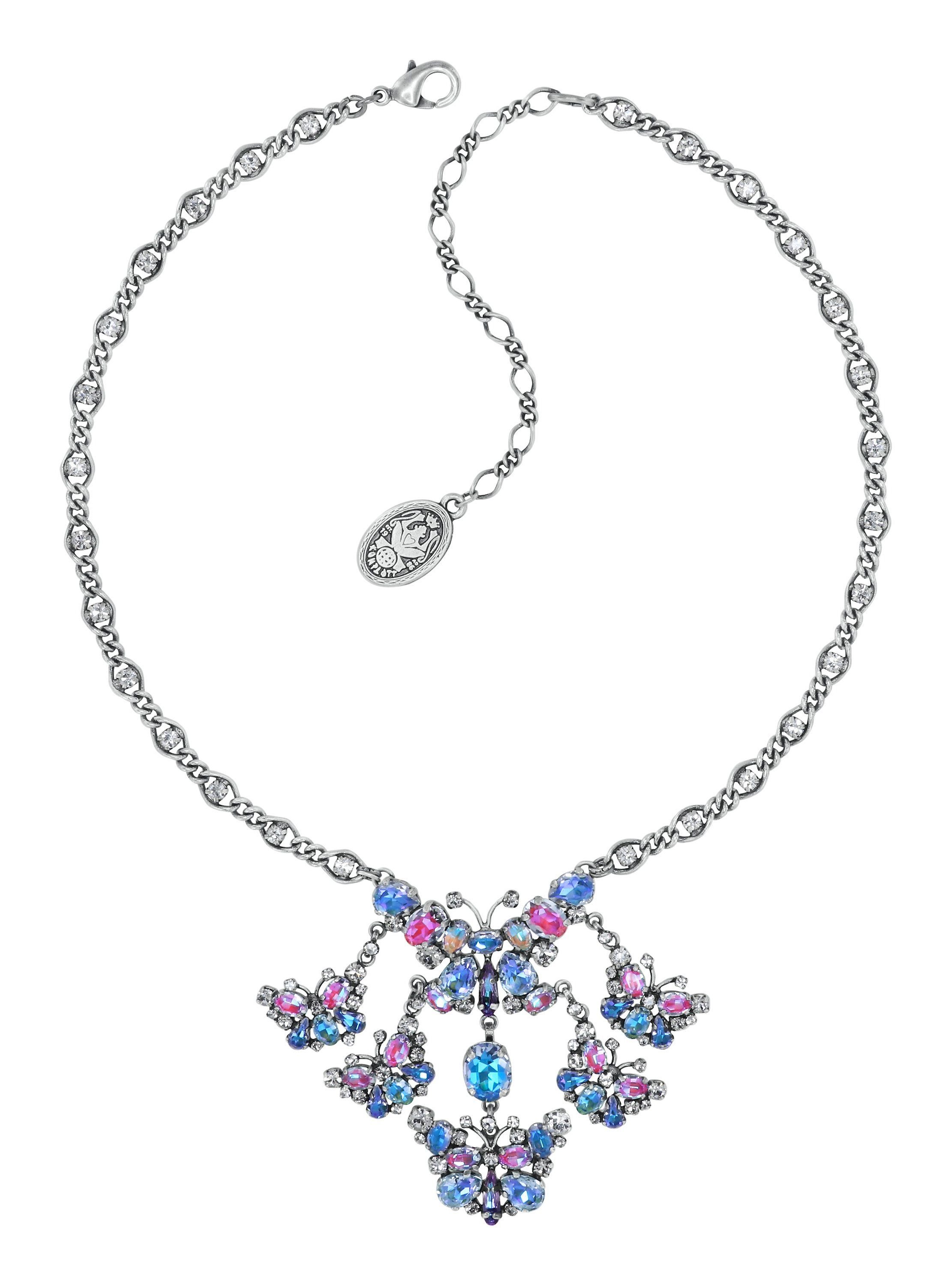 image for Necklace Butterfly Dance Pastel Multi  size L,M,S