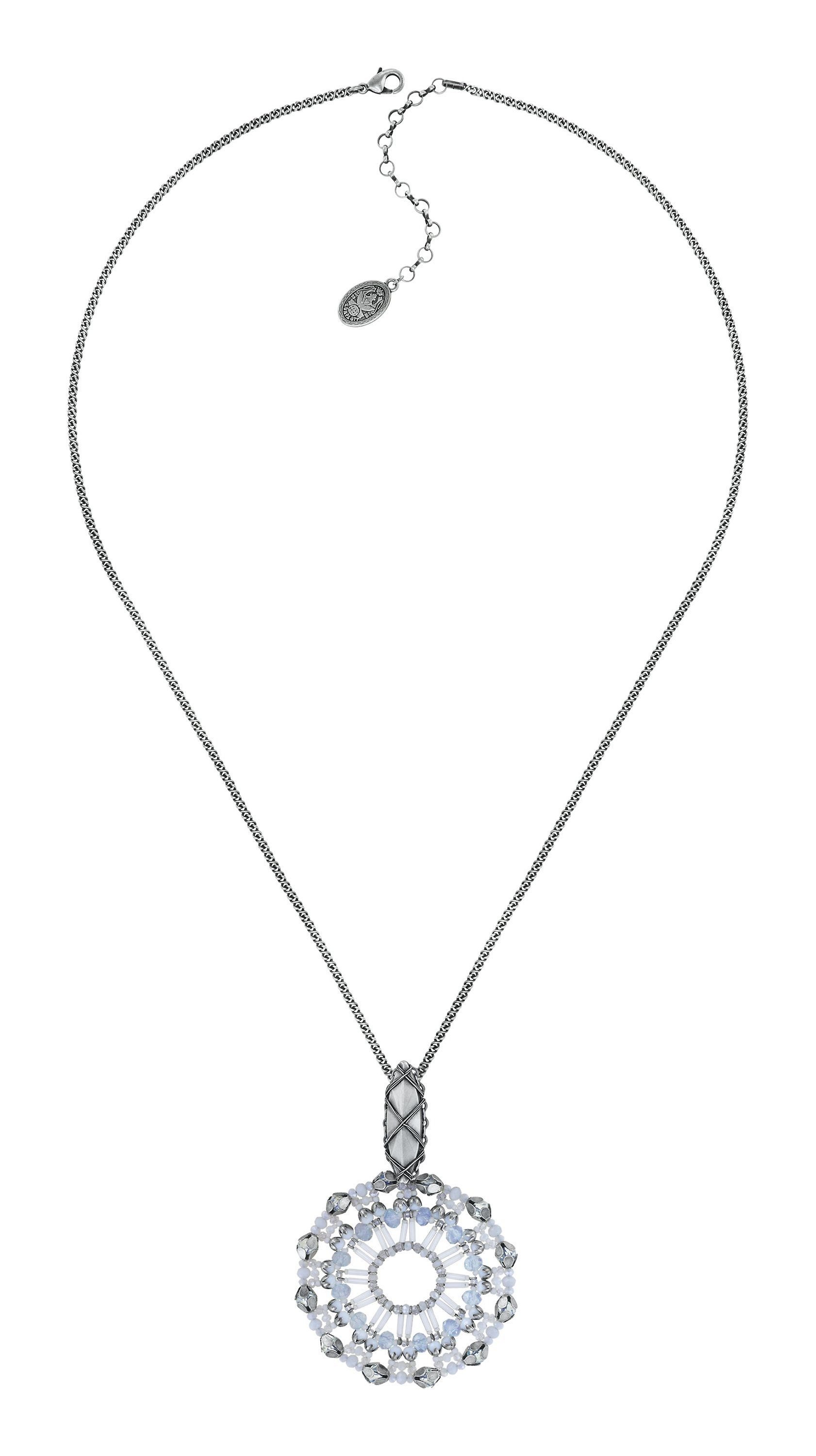 image pour Collier pendant (long) Beat of the Beads Blanc  