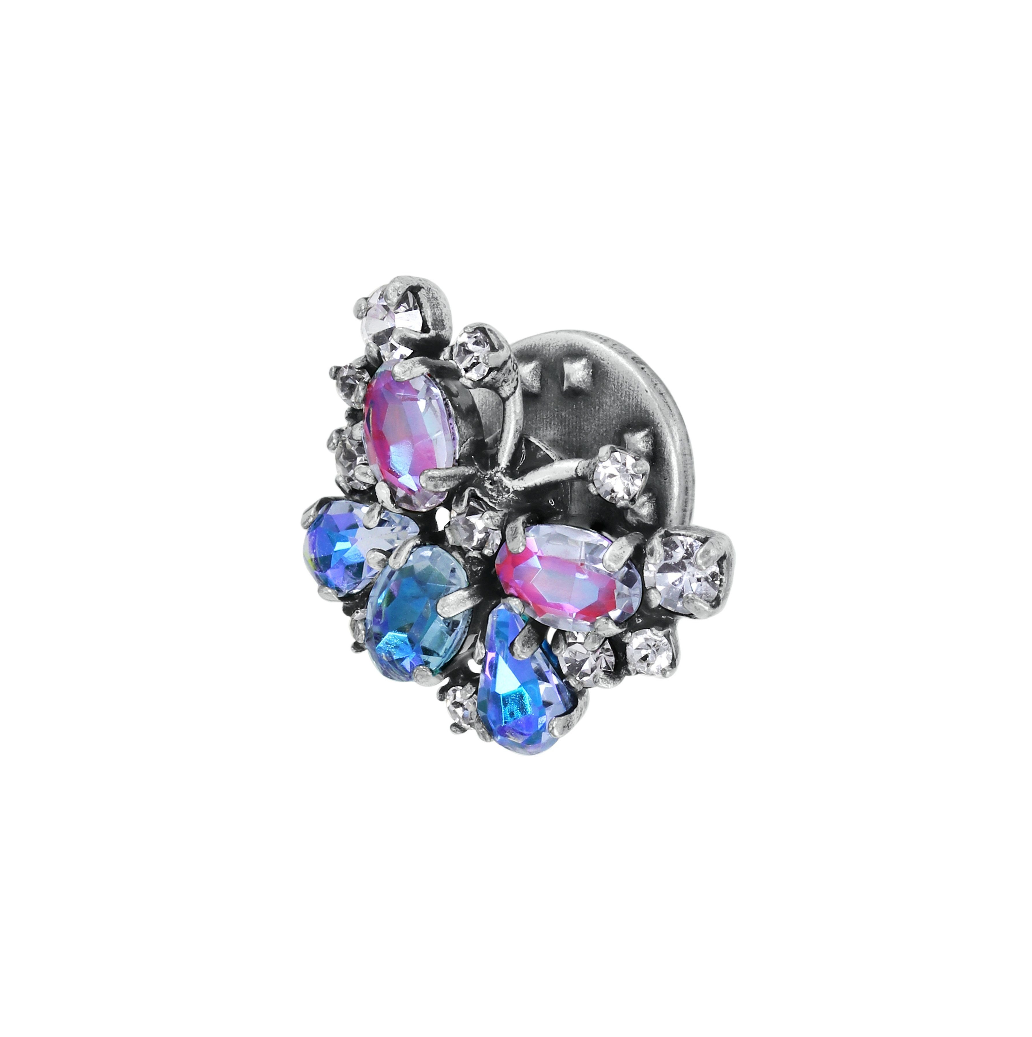 Bild für Brosche Butterfly Dance Pastell Multi  Größe S