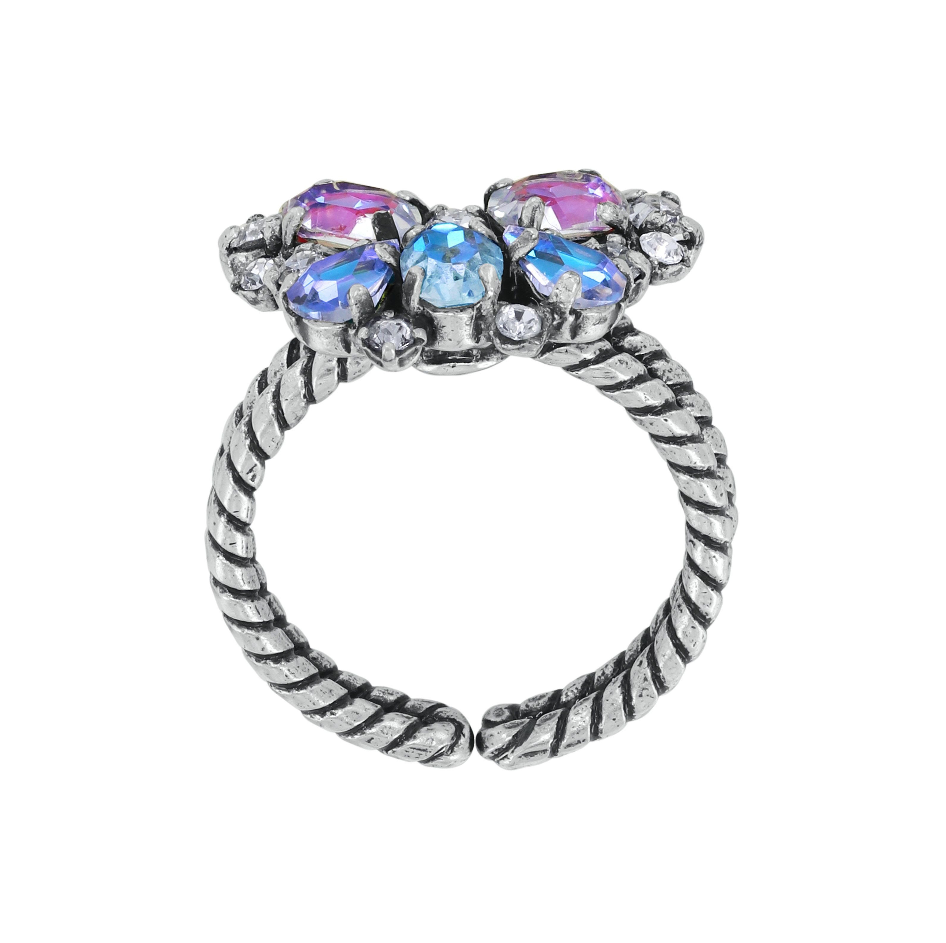 image for Ring Butterfly Dance Pastel Multi  size S