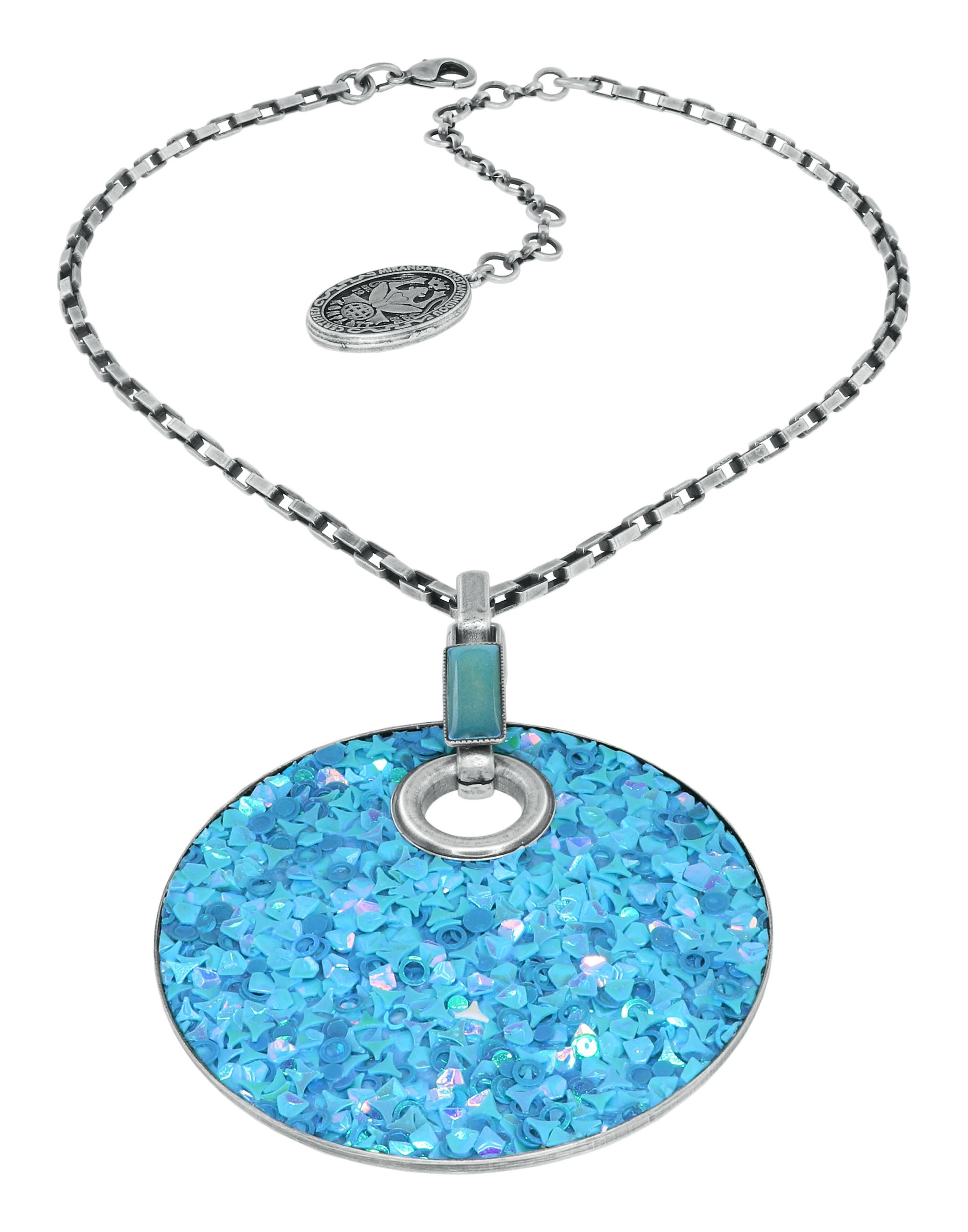 image pour Collier pendant Studio 54 Bleu  size 2XL