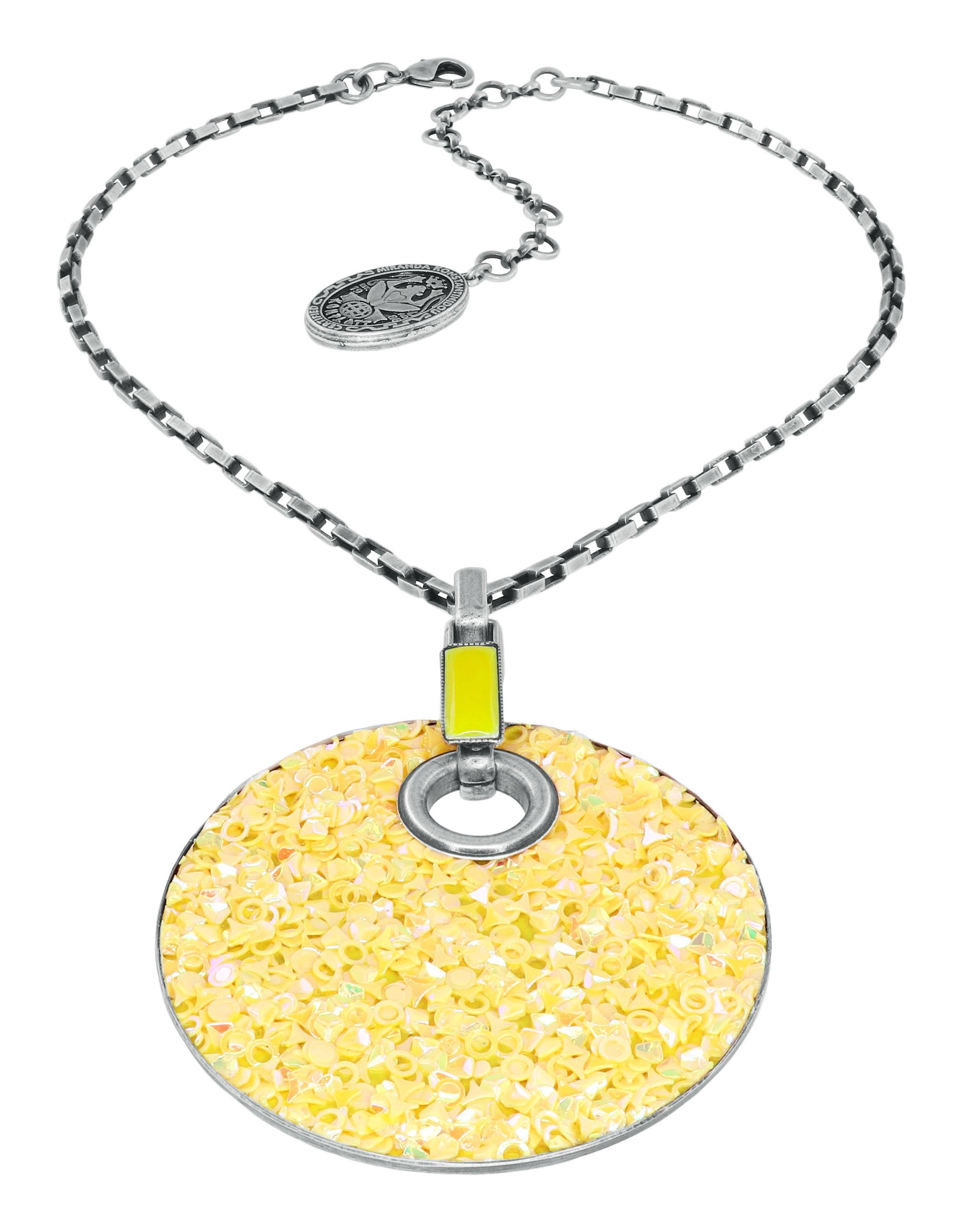 image pour Collier pendant Studio 54 Jaune  size 2XL