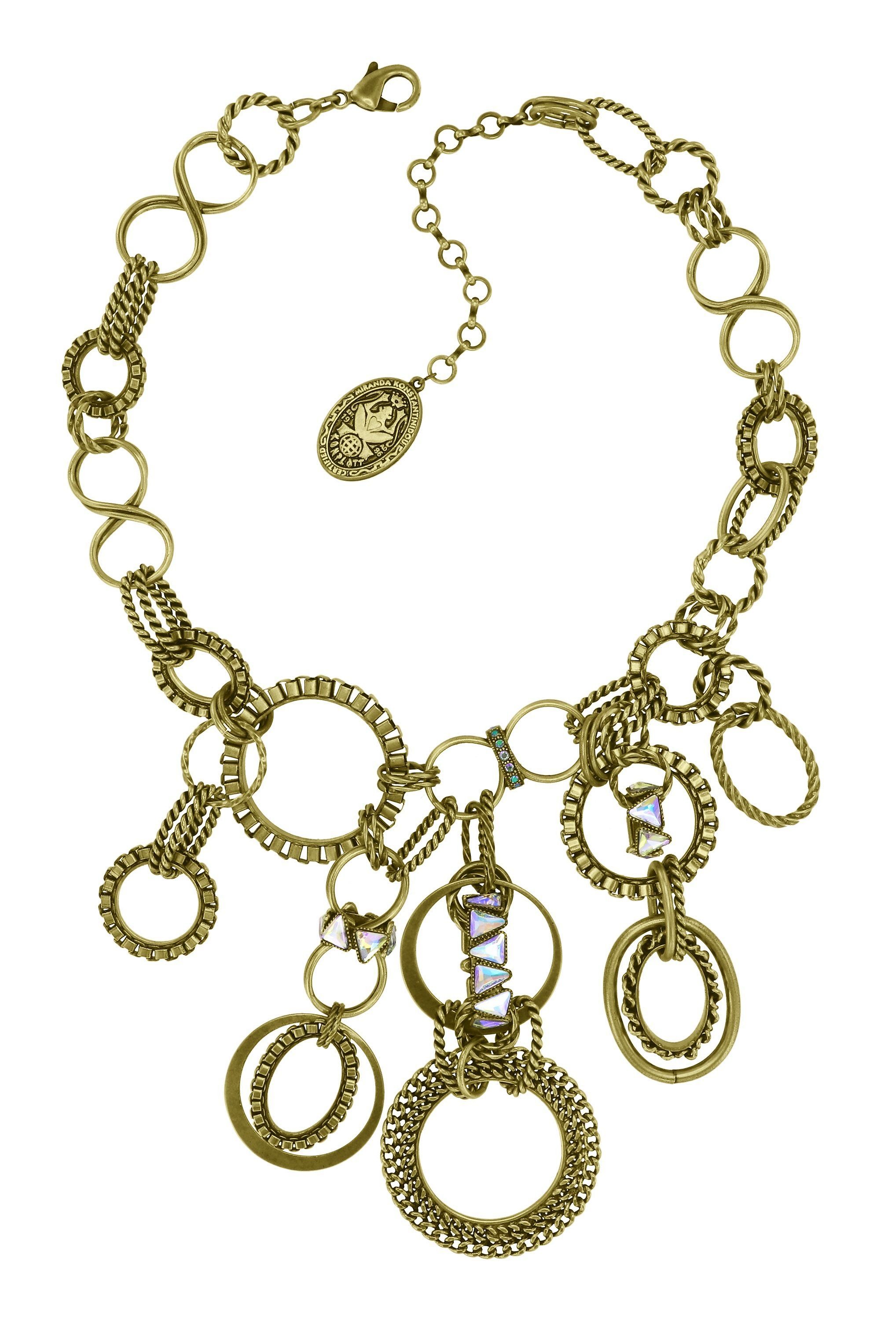 image pour Collier-Y Rings & Rhythm Laiton  