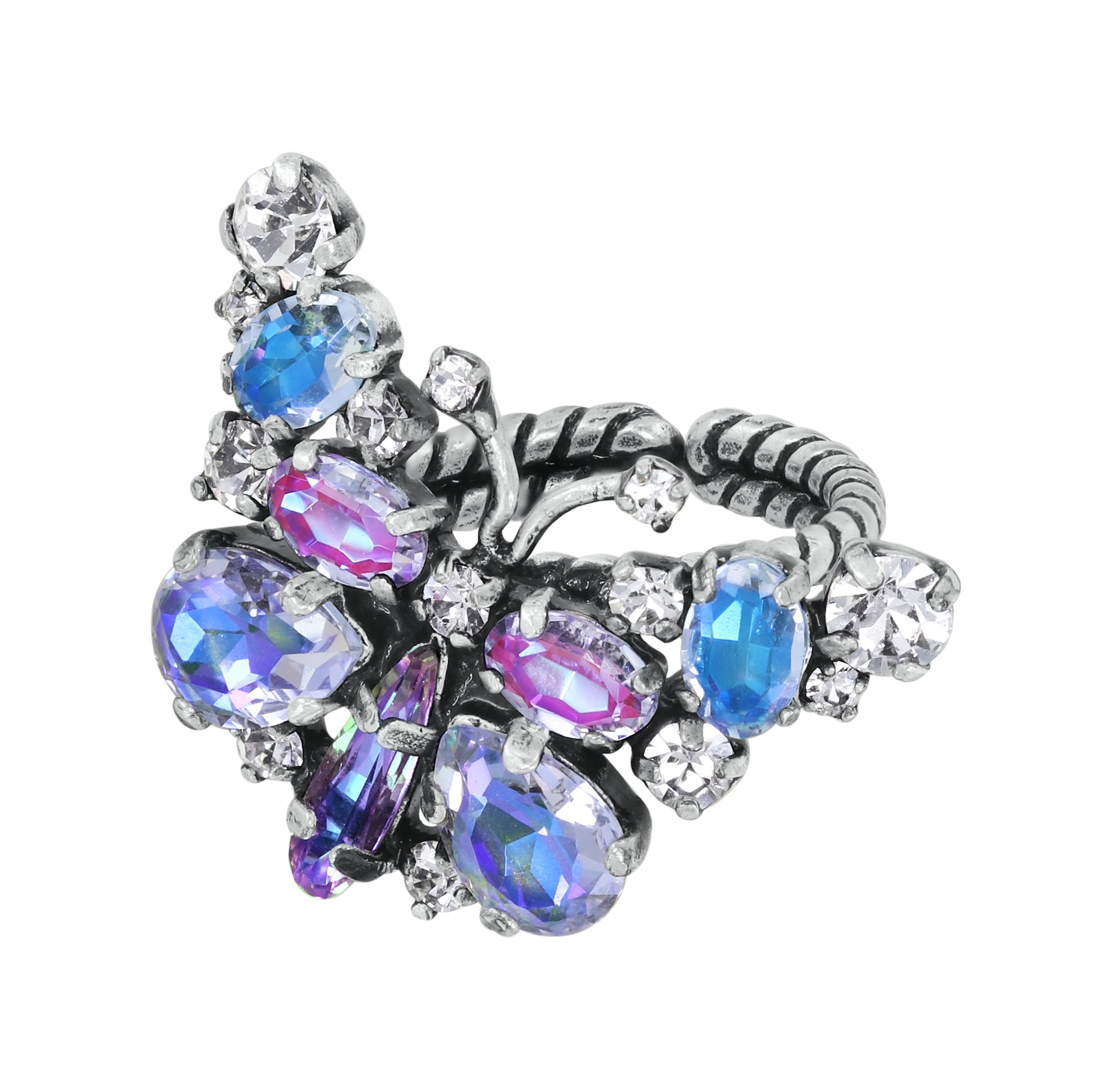 image for Ring Butterfly Dance Pastel Multi  size M