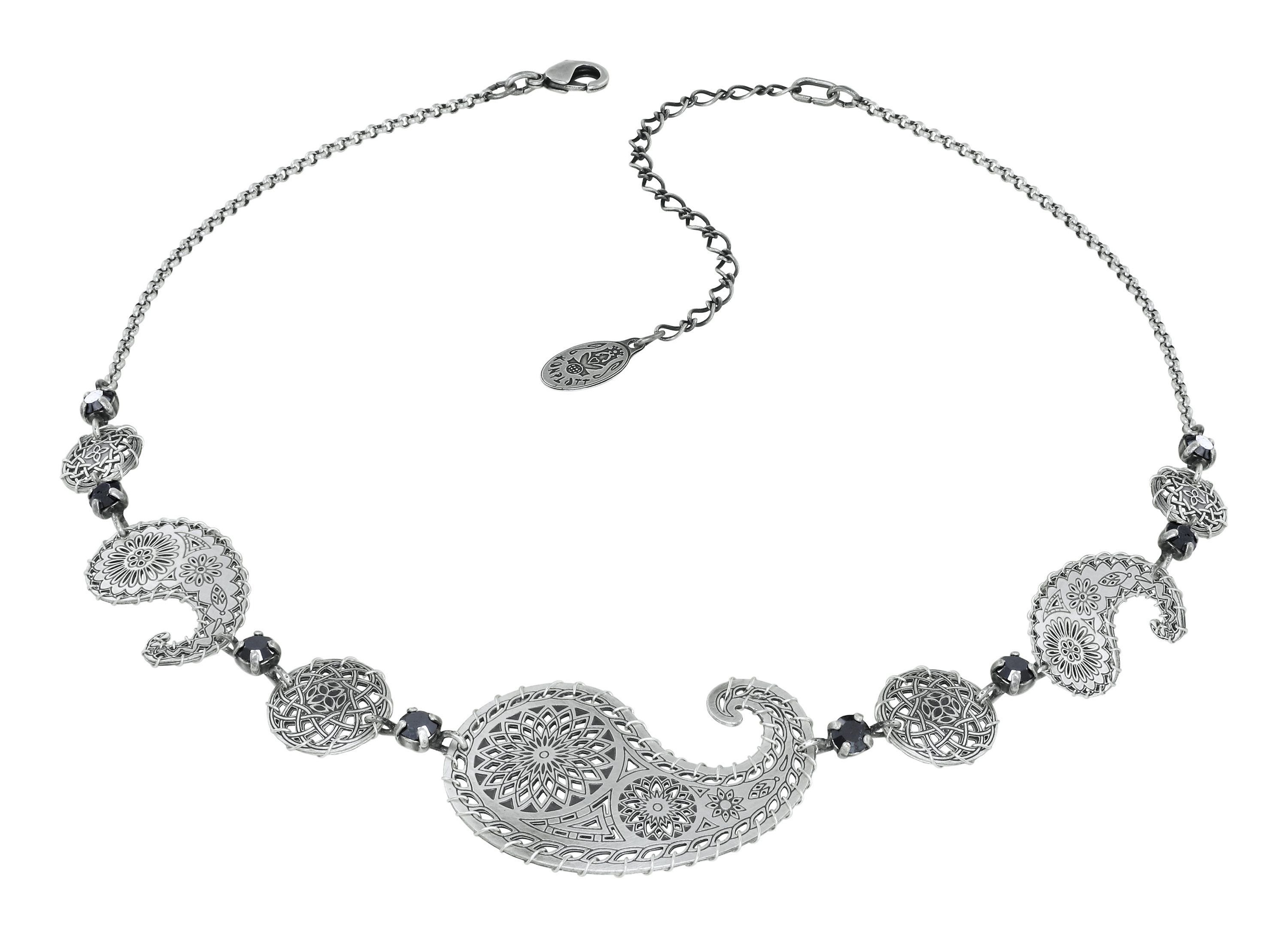 Bild für Halskette Paisley Silber  size M,S