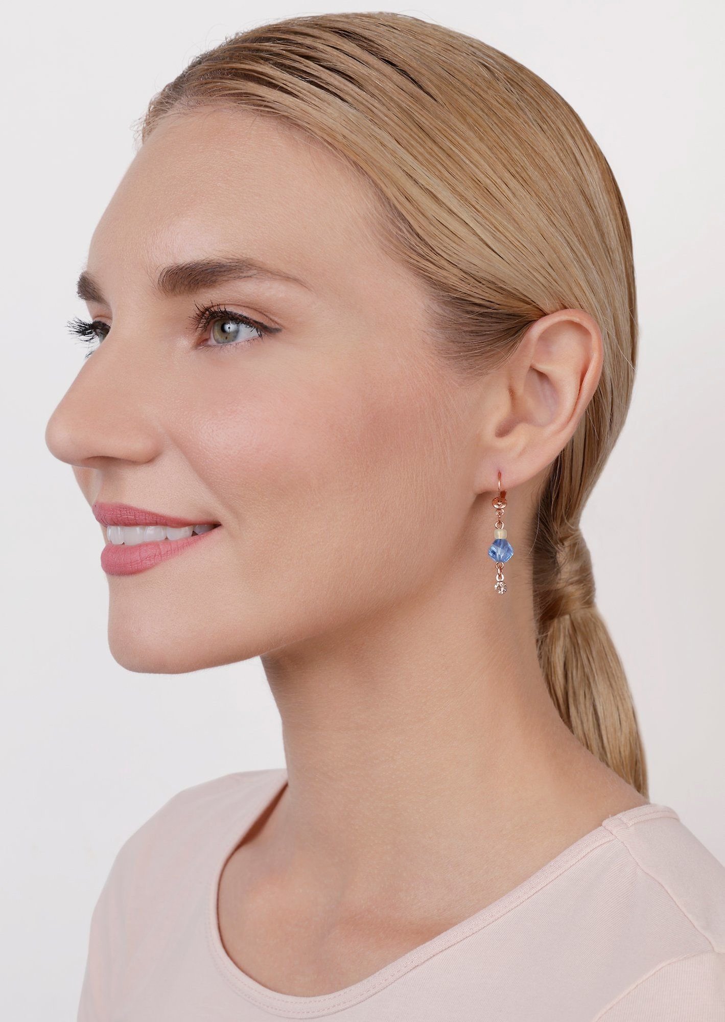 image pour Boucles d'oreilles pendantes Daily Desire Multi Pastel  