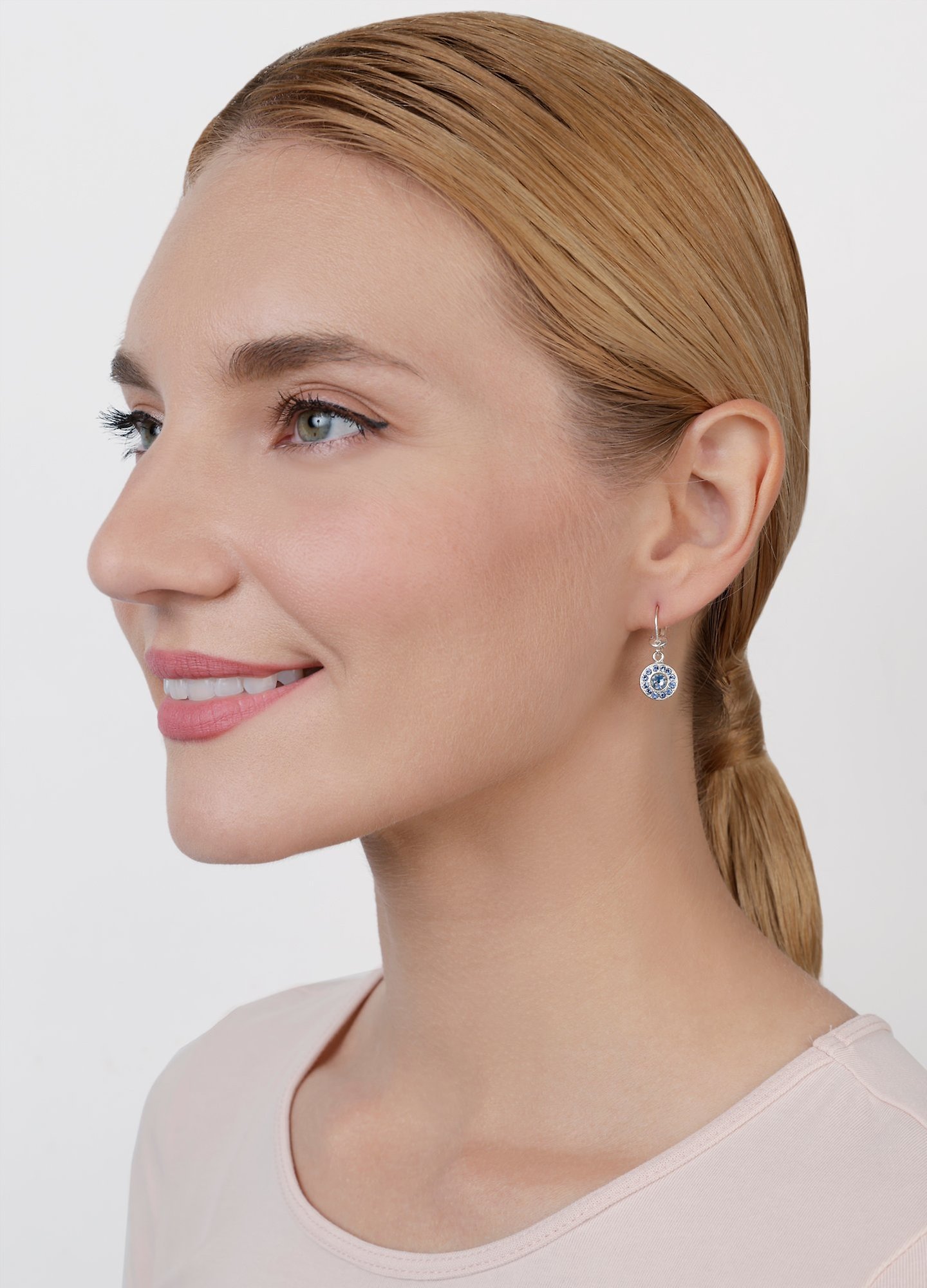 image for Earring Dangling Spell on You Blue  