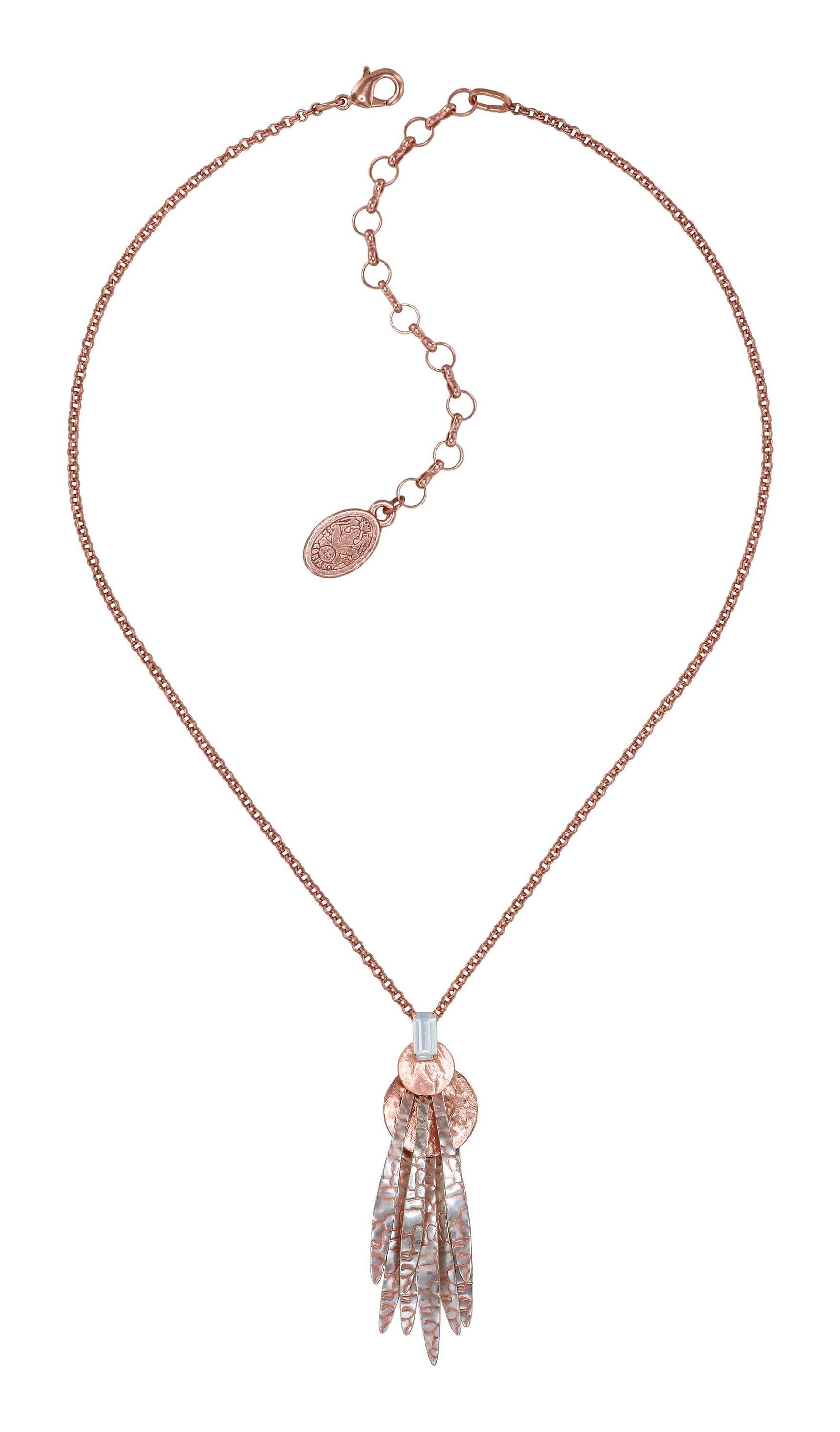image pour Collier pendant Global Glam shiny copper  