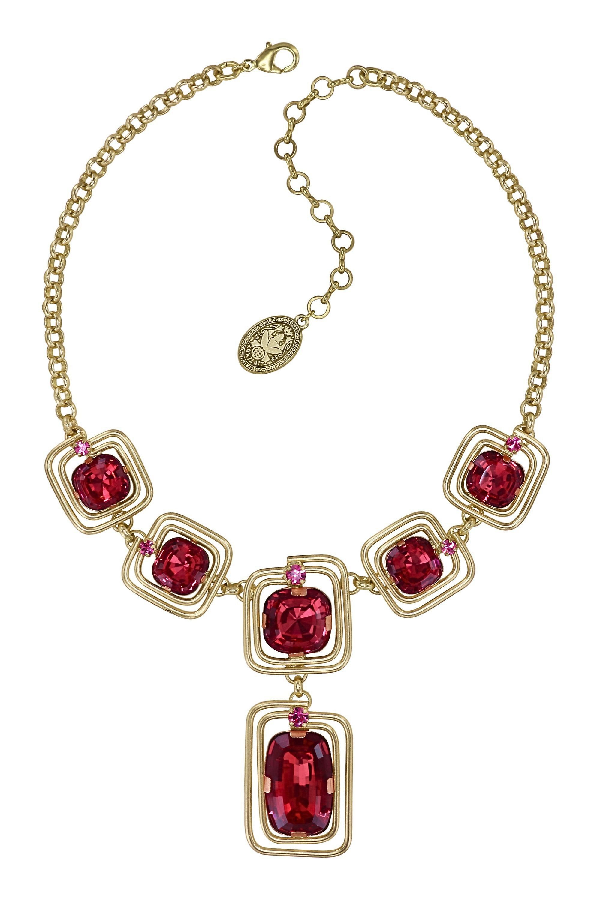 image for Necklace-Y To The Max Coralline / Pink  size L,M,S