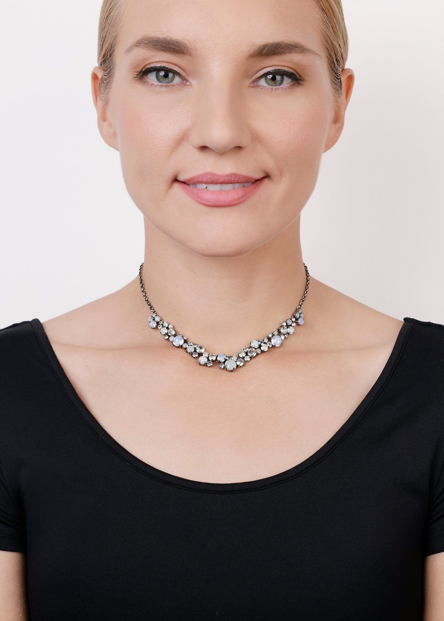 Bild für Halskette Ballroom Classic Glam Weiß  