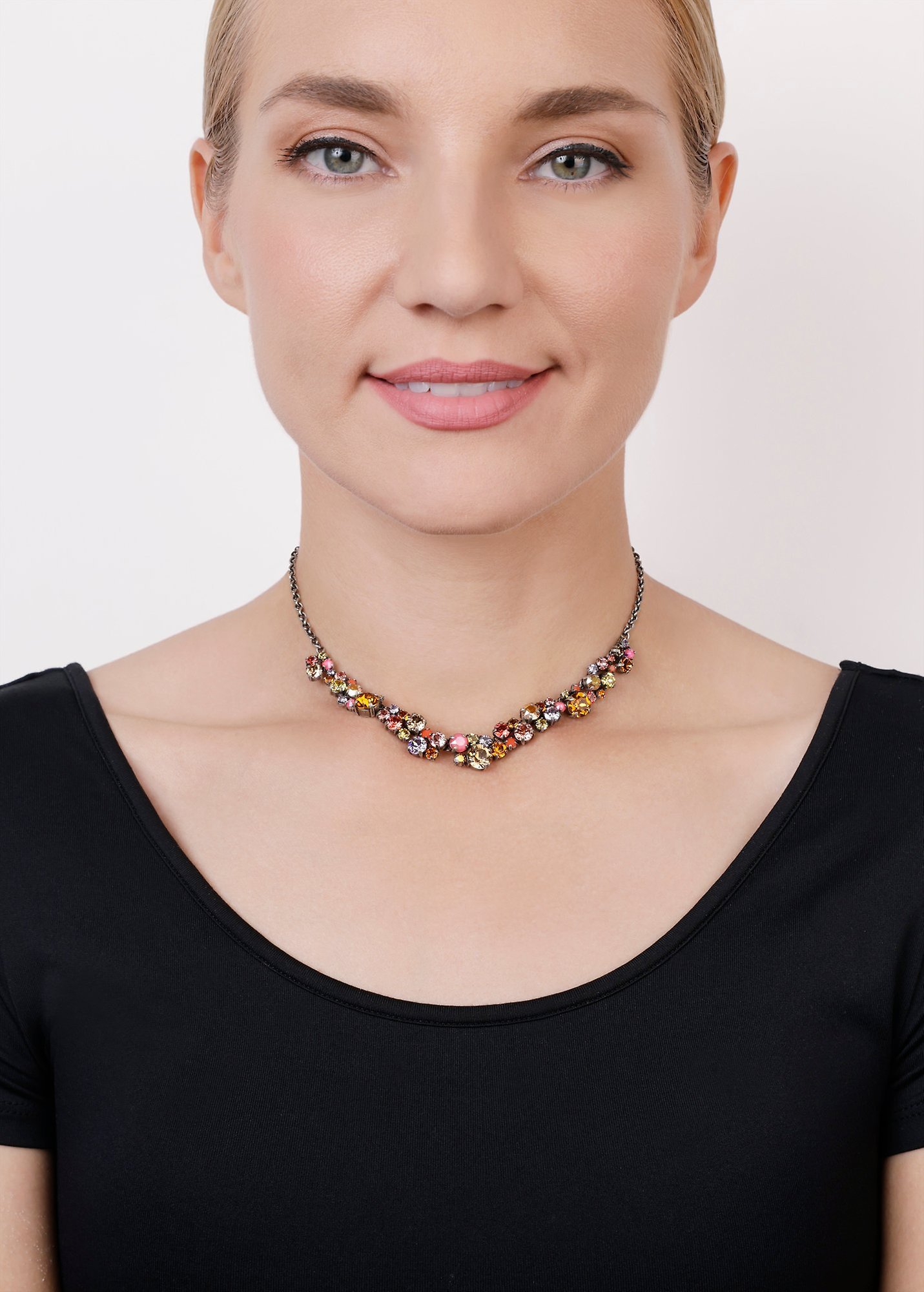 image pour Collier Ballroom Classic Glam Marron / Orange  