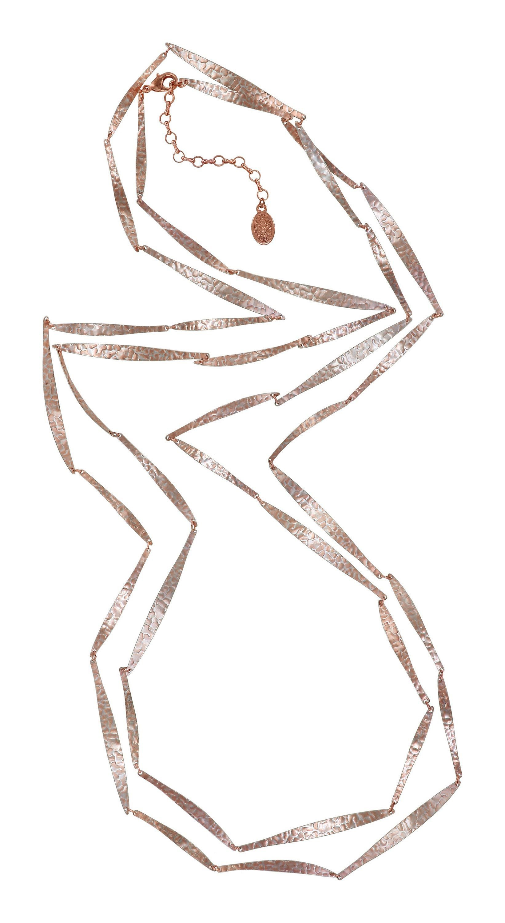 image for Necklace (Long) Global Glam shiny copper  