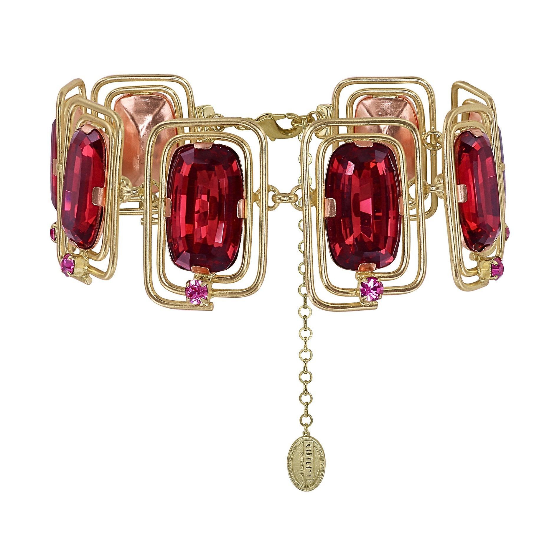 image pour Collier ras-de-cou To The Max Coralline / Rose  size L