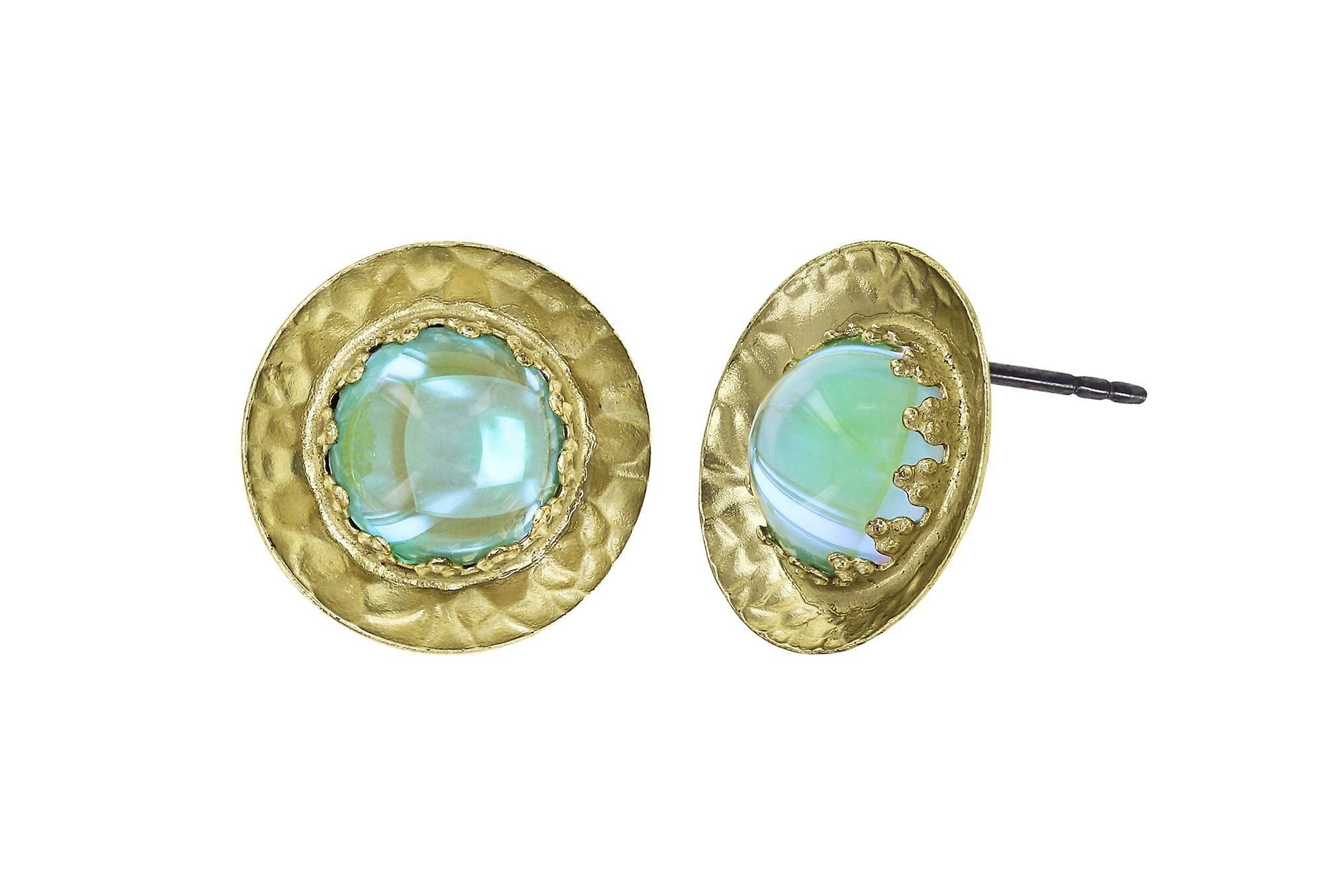 image for Earring Stud Honey Drops in Space Pastel Multi  size M