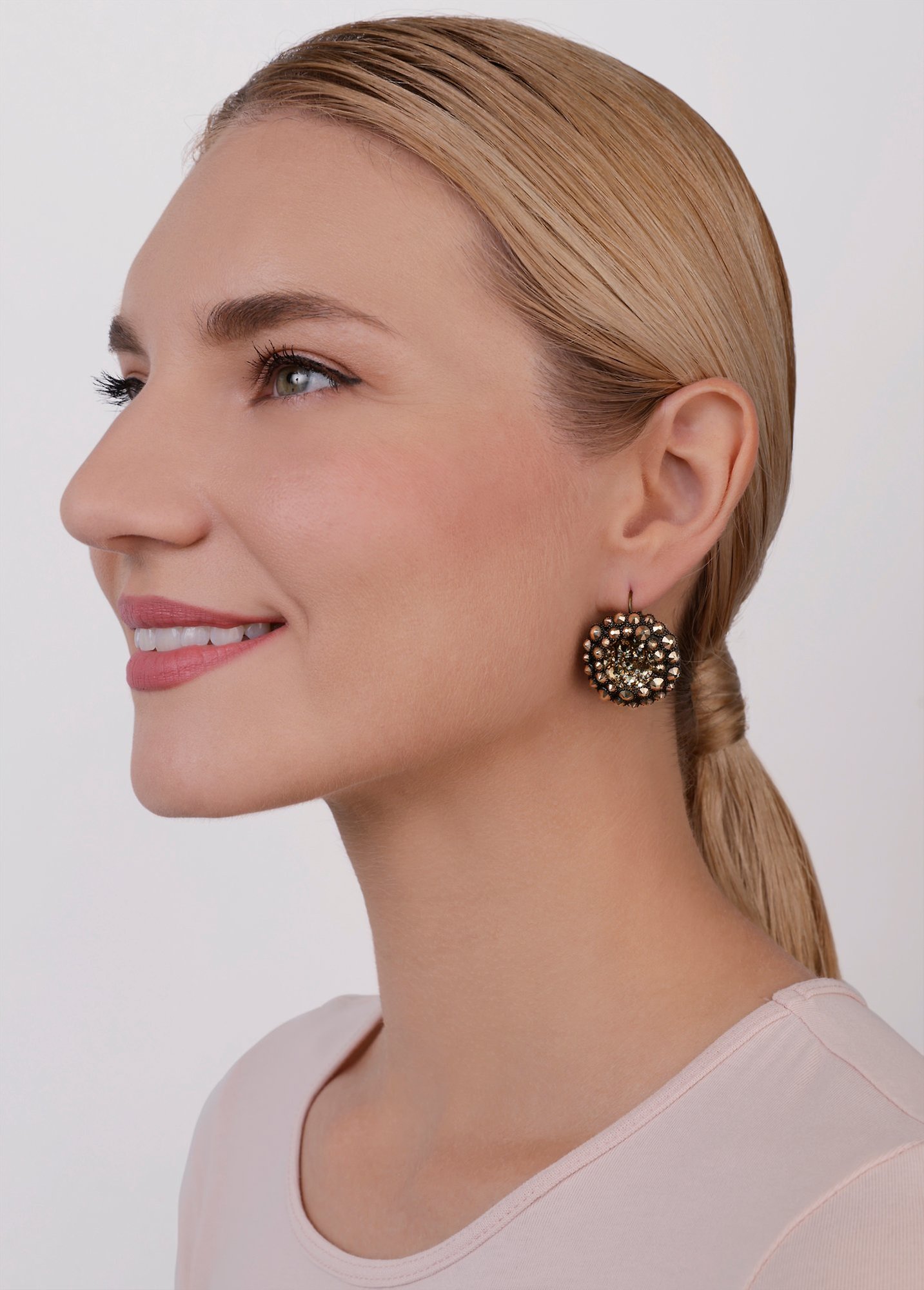 image for Earring eurowire Inside Out Beige  size M